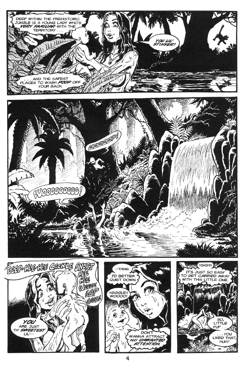 Read online Cavewoman: Rain comic -  Issue #2 - 8