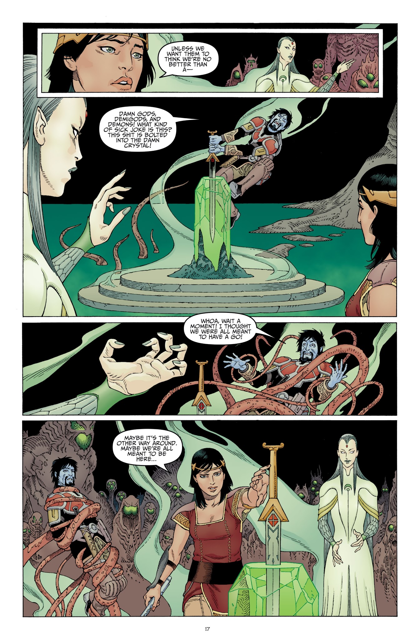 Read online Sword of Ages comic -  Issue #2 - 19