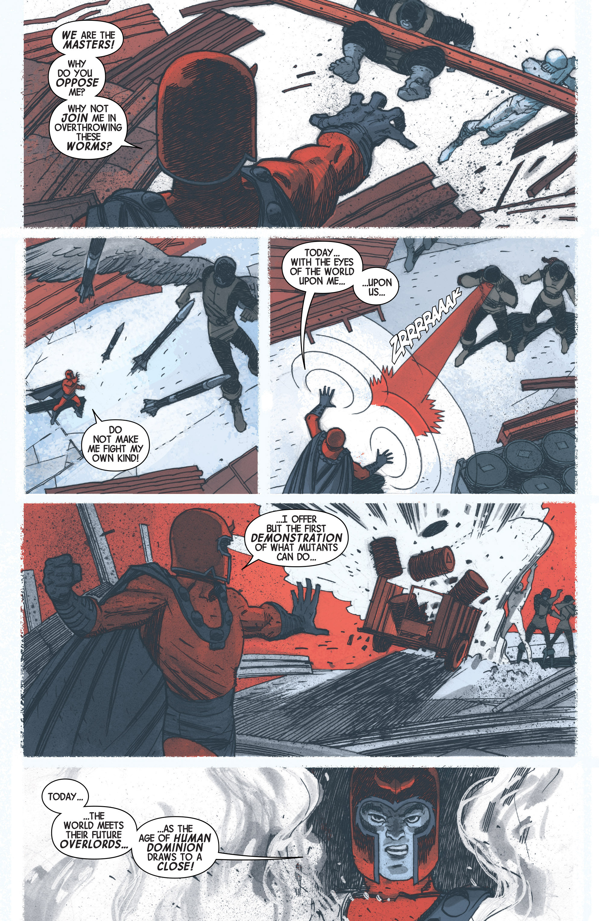 Read online Magneto comic -  Issue #21 - 5