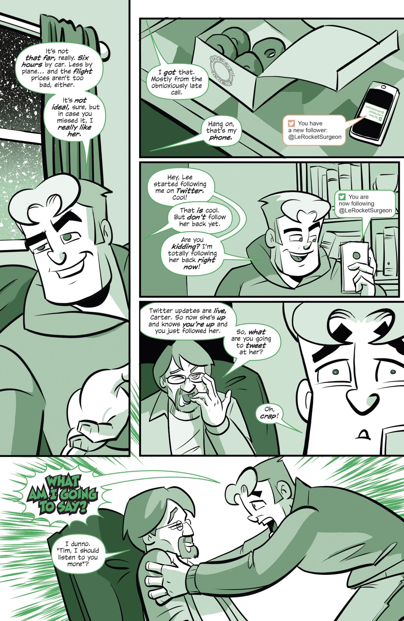 Read online Long Distance comic -  Issue #1 - 18