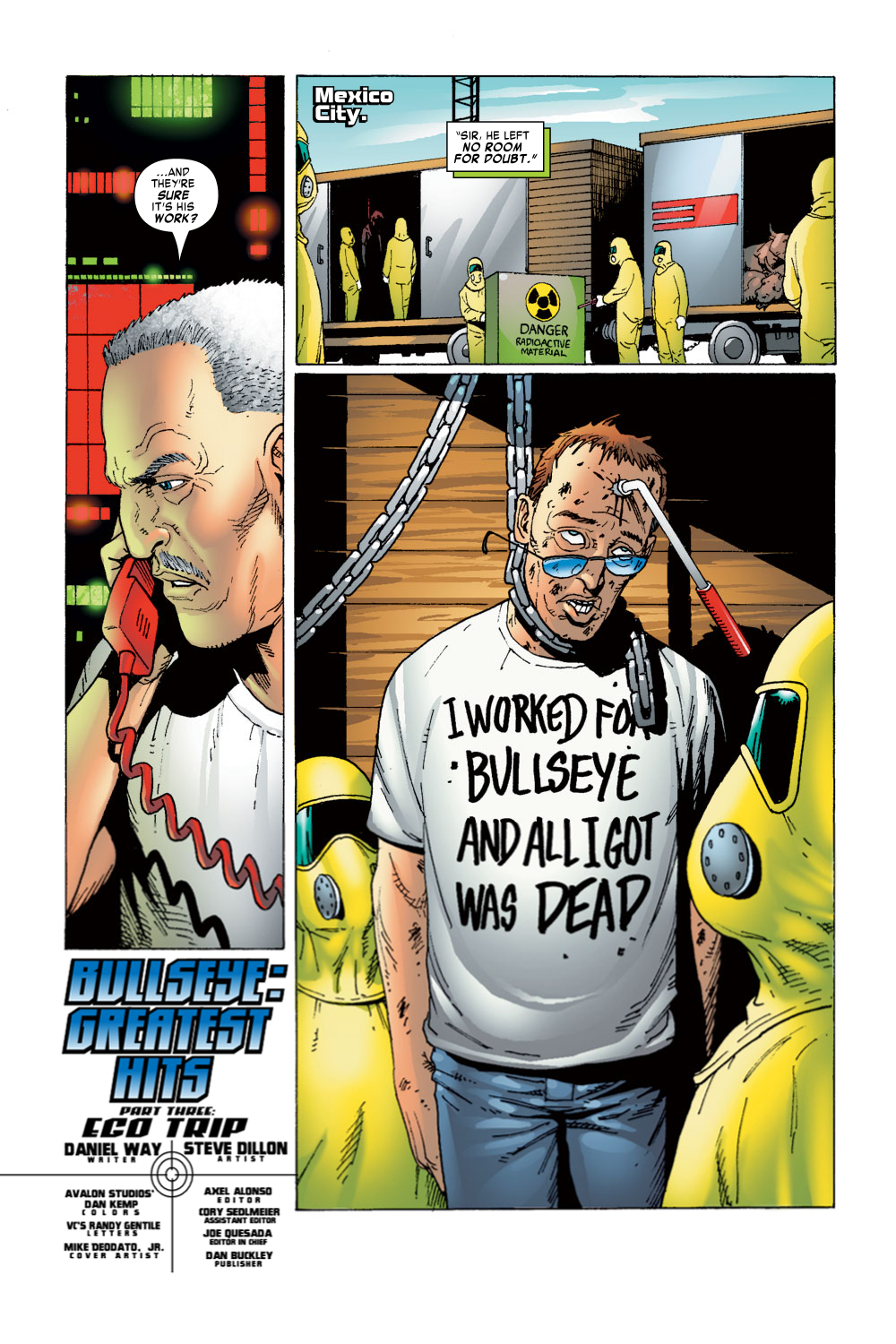 Read online Bullseye: Greatest Hits comic -  Issue #3 - 2