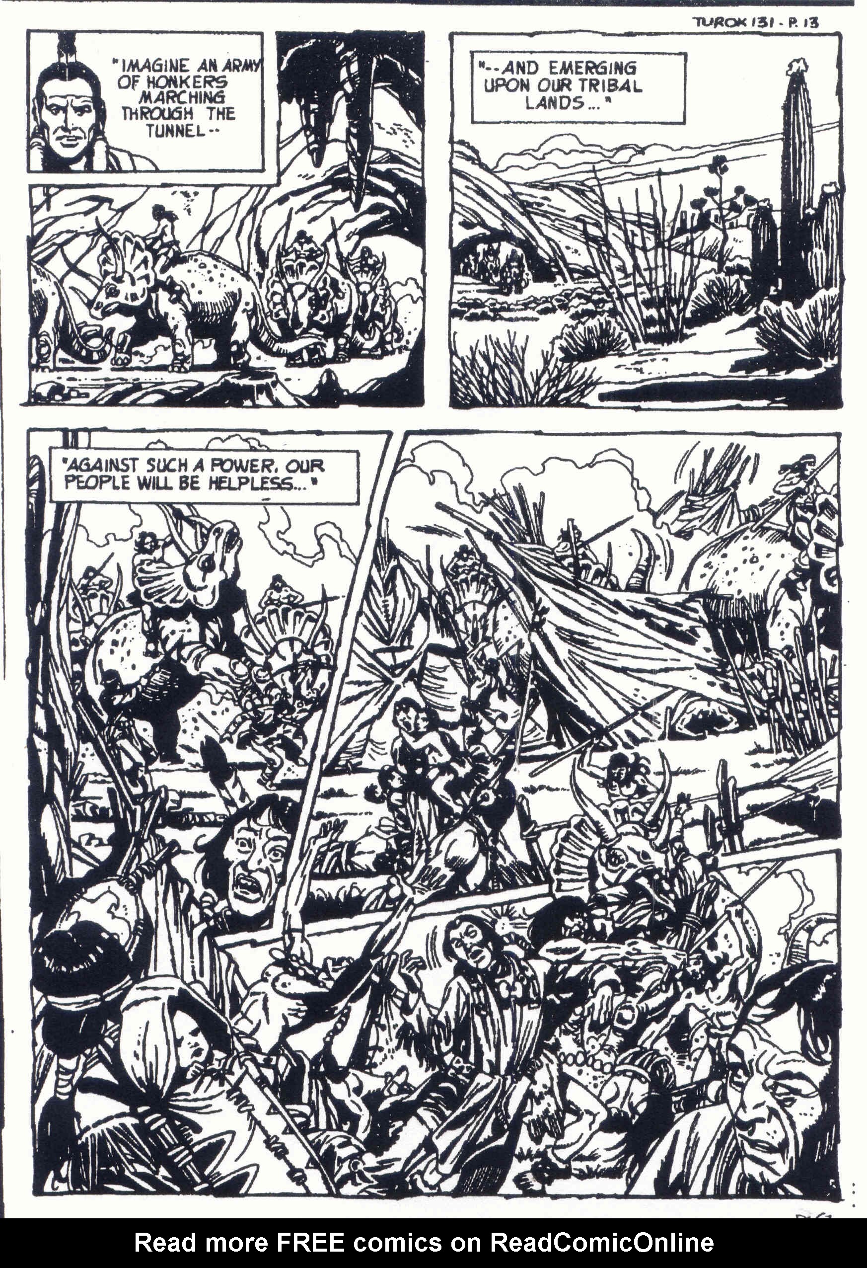 Read online Turok, Son of Stone comic -  Issue #131 - 13