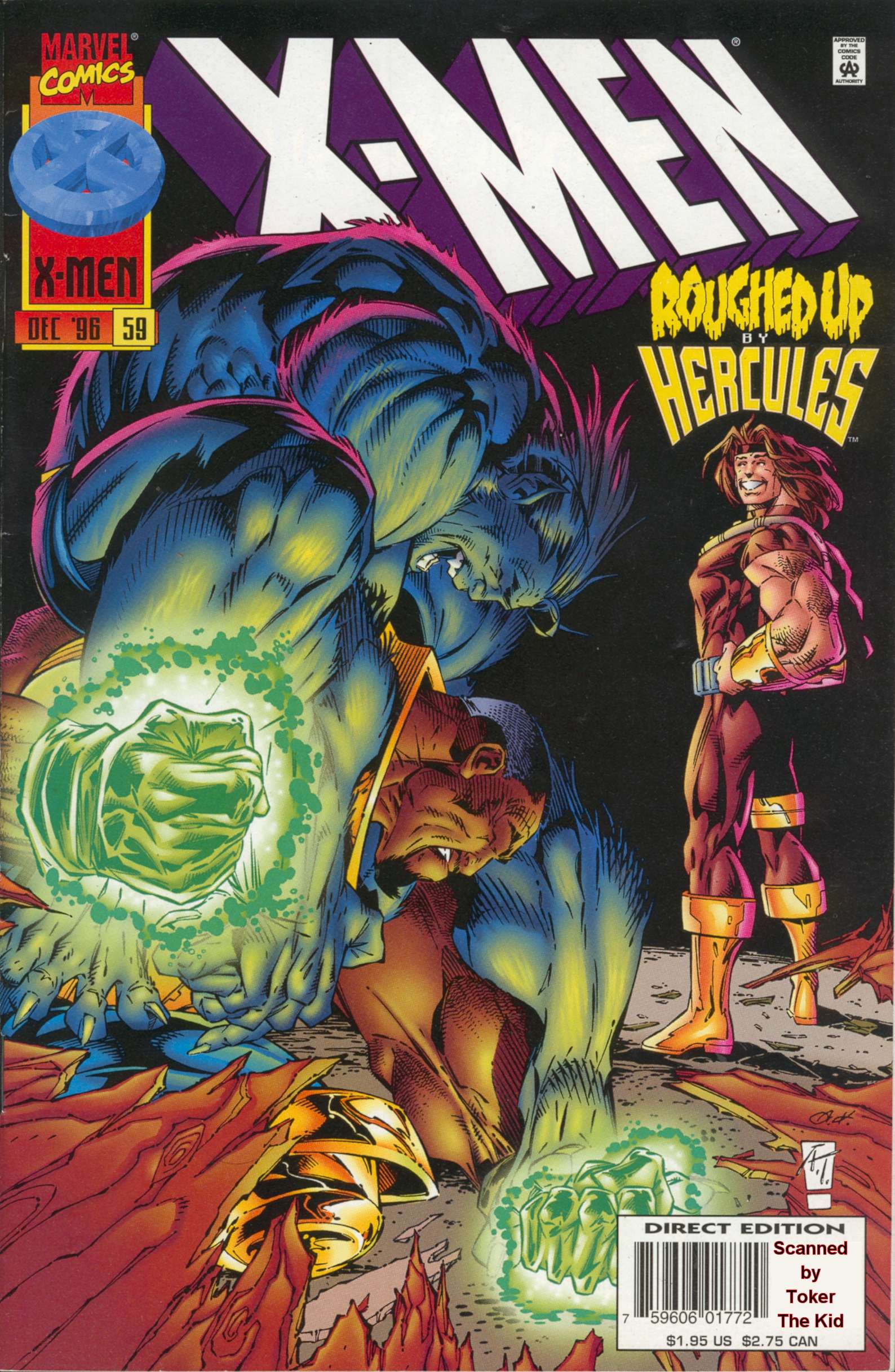 Read online X-Men (1991) comic -  Issue #59 - 1