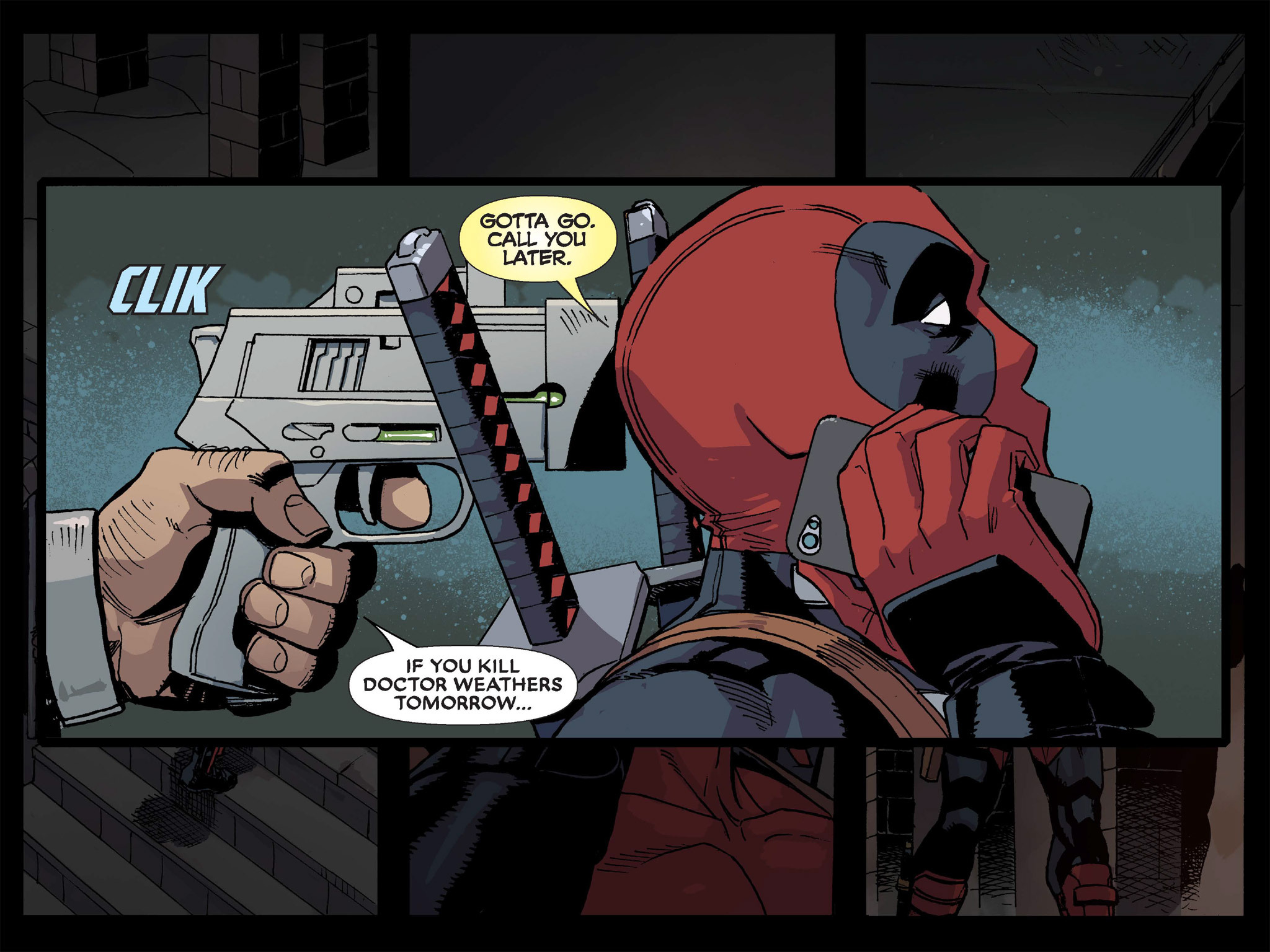 Read online Deadpool & Cable: Split Second Infinite Comic comic -  Issue #1 - 49