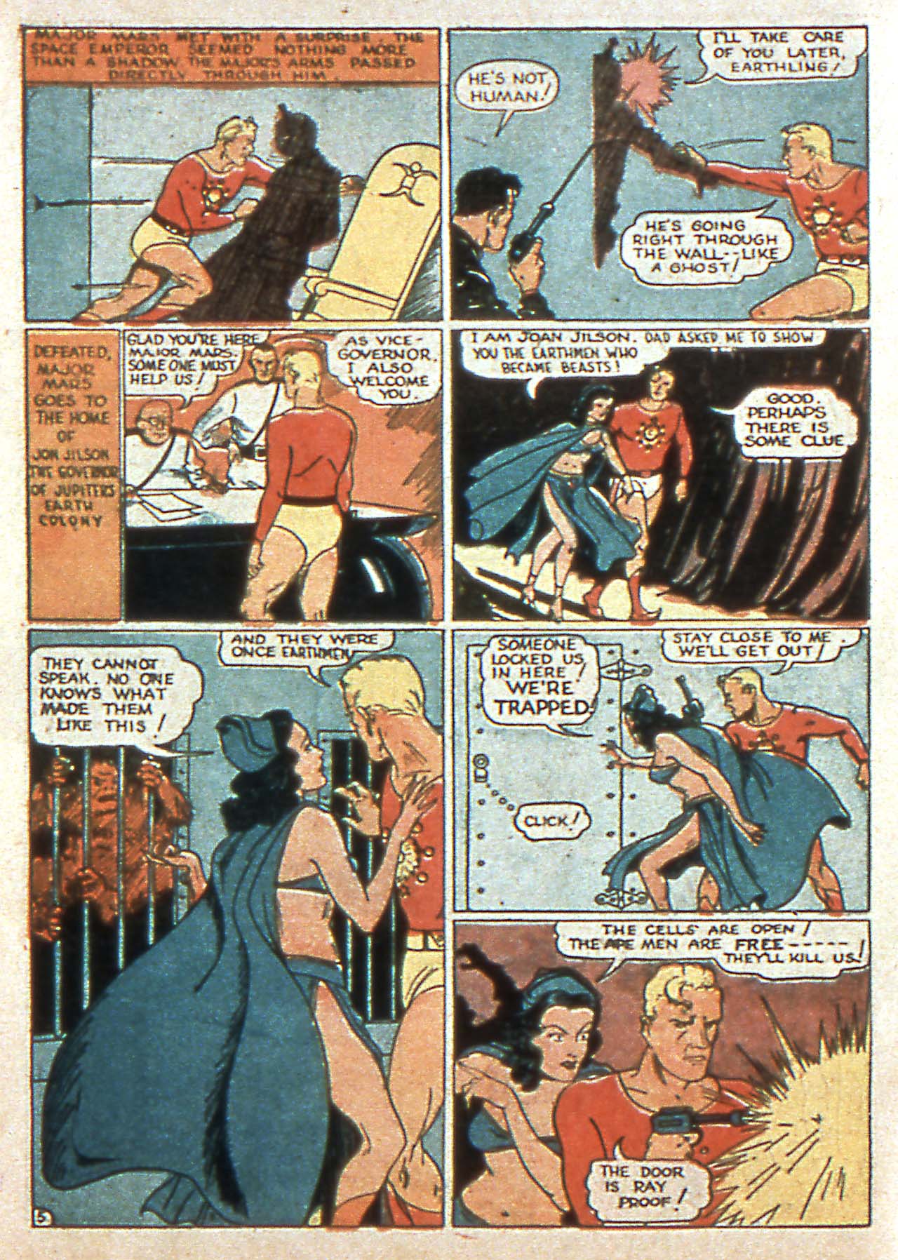 Read online Exciting Comics comic -  Issue #1 - 18