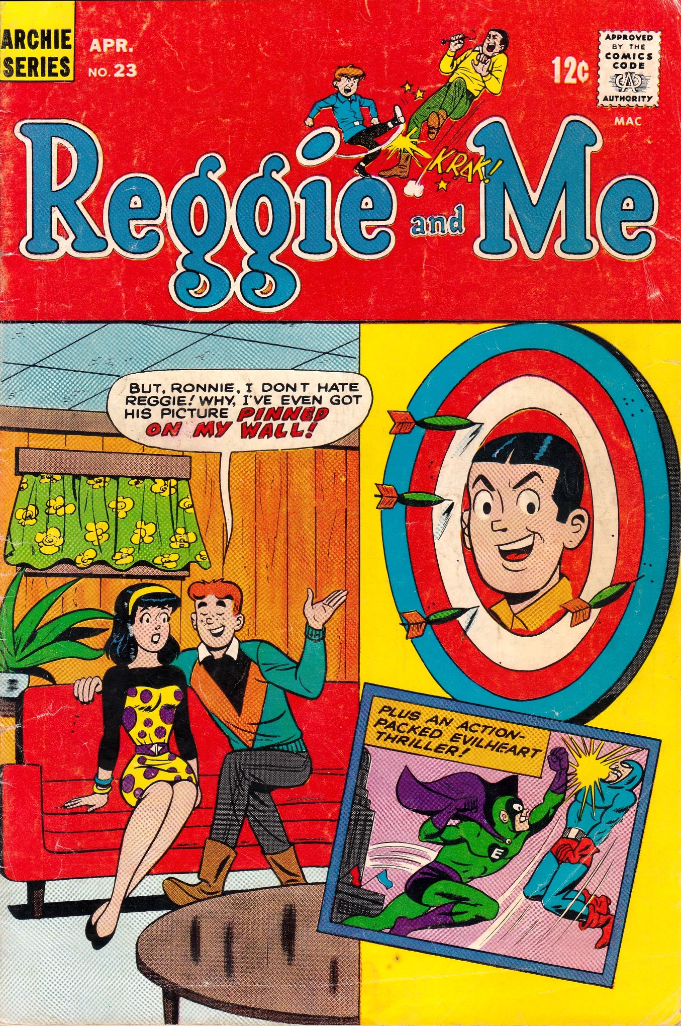 Read online Reggie and Me (1966) comic -  Issue #23 - 1