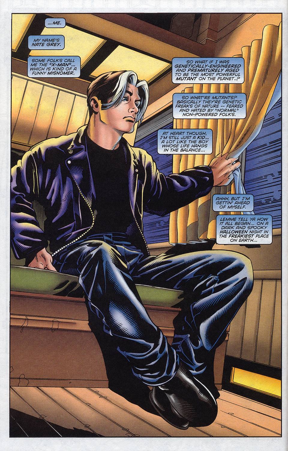 Read online X-Man: All Saints' Day comic -  Issue # Full - 4