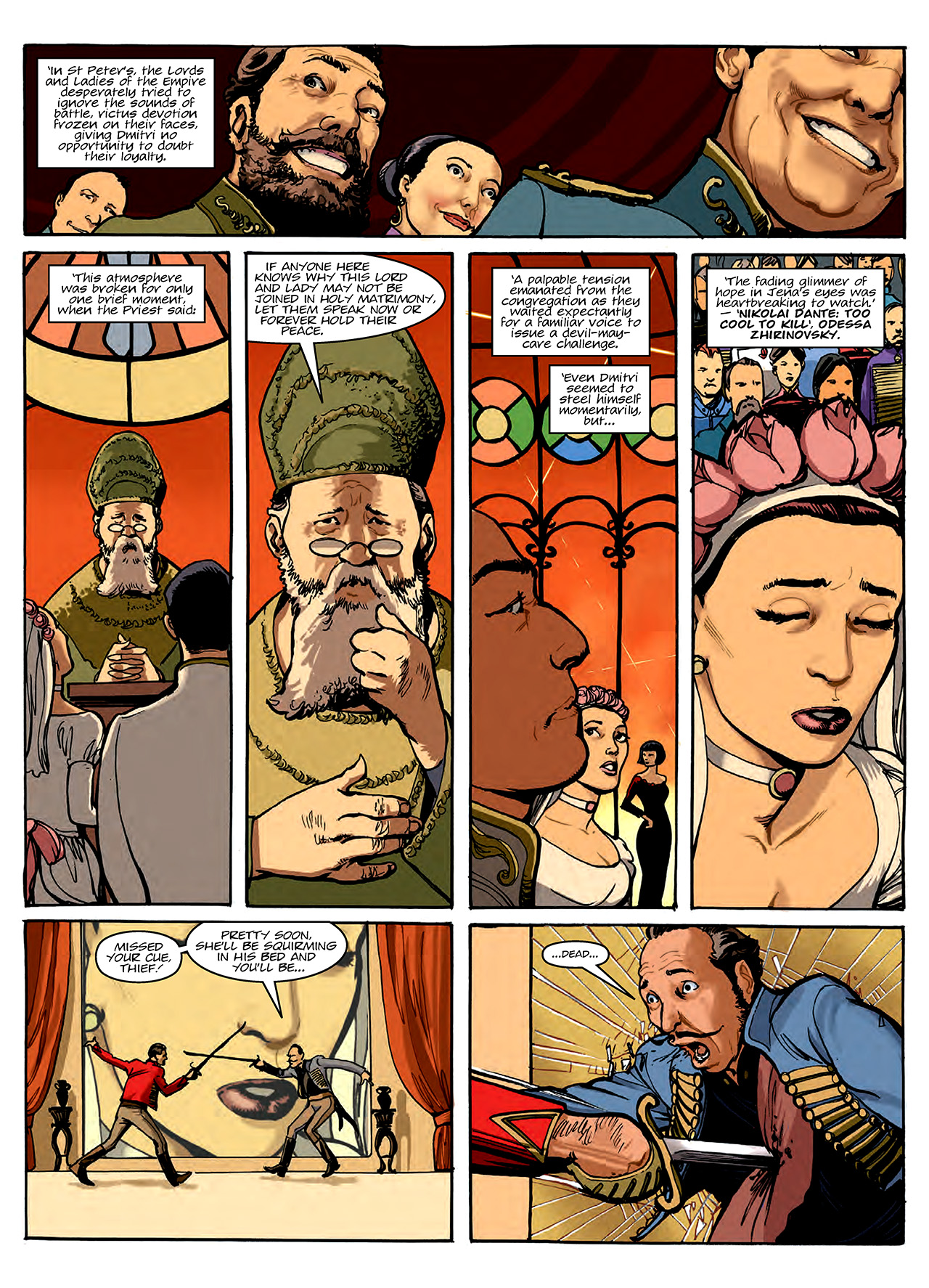 Read online Nikolai Dante comic -  Issue # TPB 11 - 92