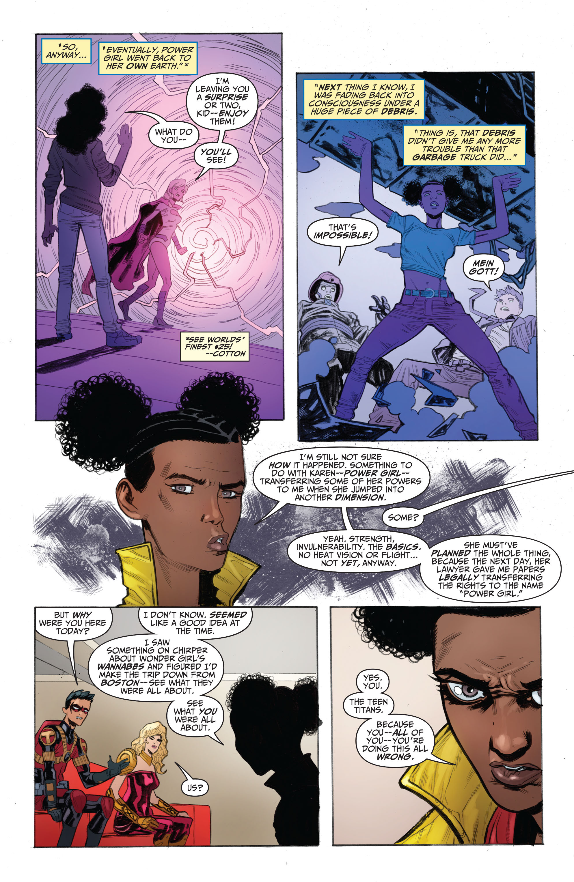 Read online Teen Titans (2014) comic -  Issue #6 - 8