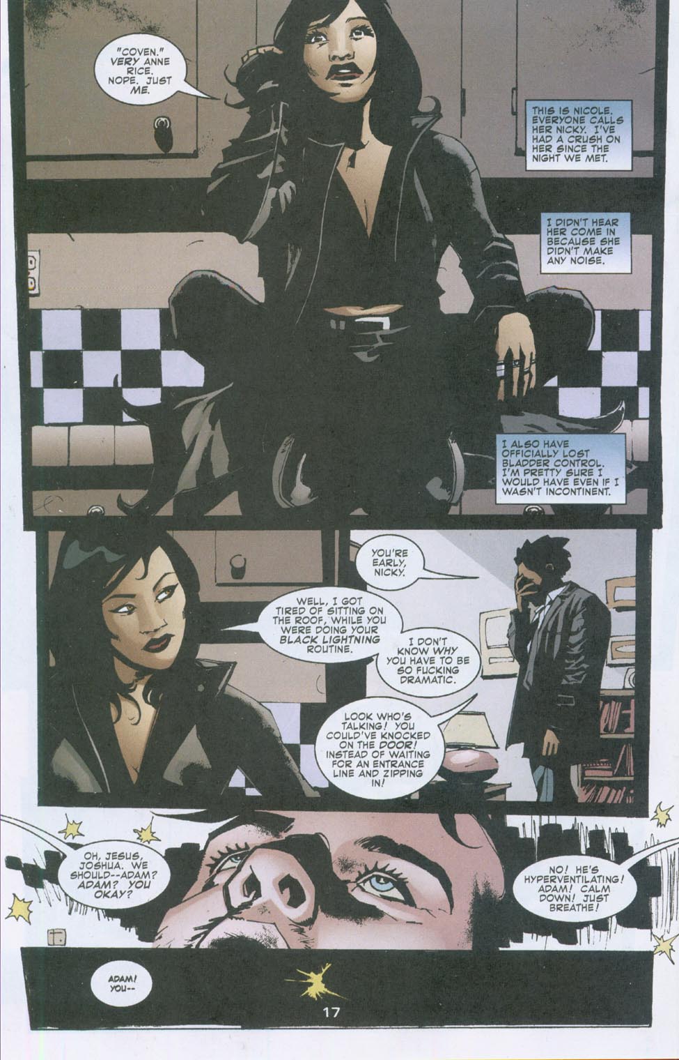 Read online Blood and Water comic -  Issue #1 - 18