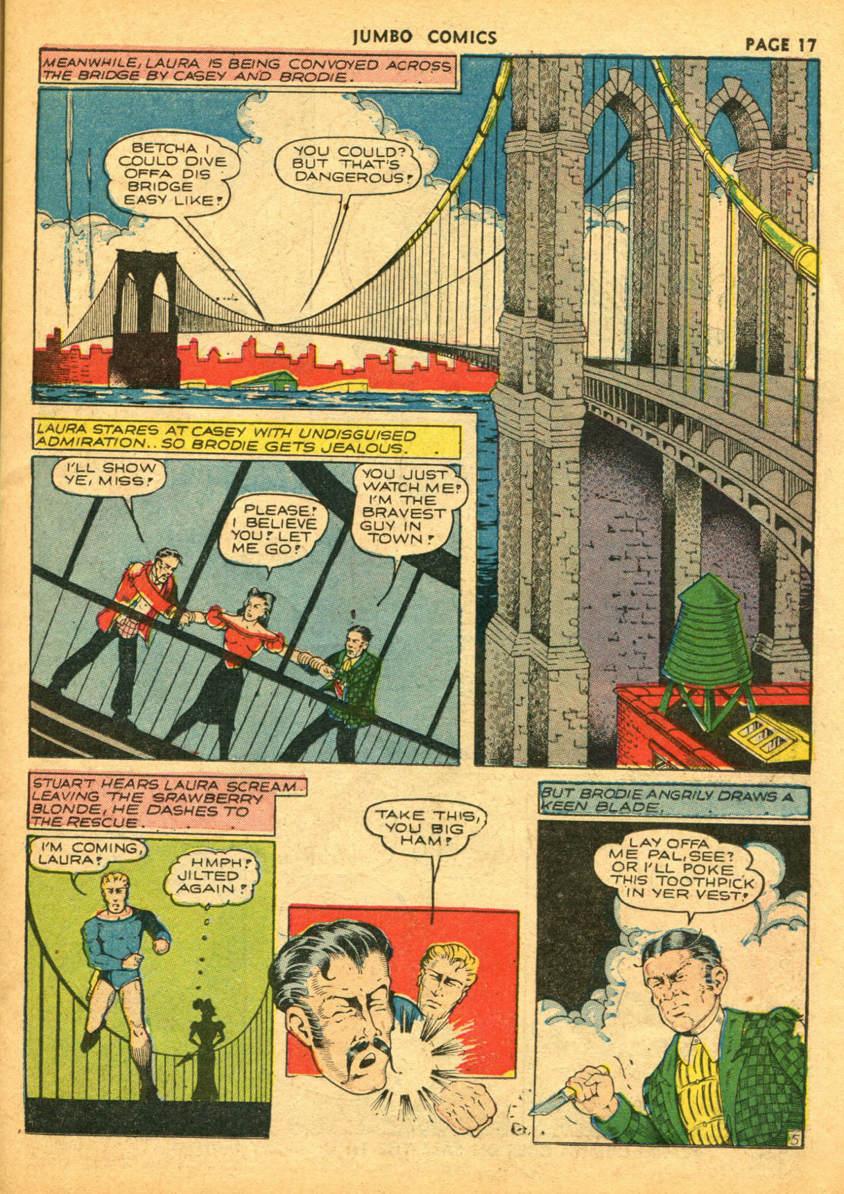 Read online Jumbo Comics comic -  Issue #34 - 20