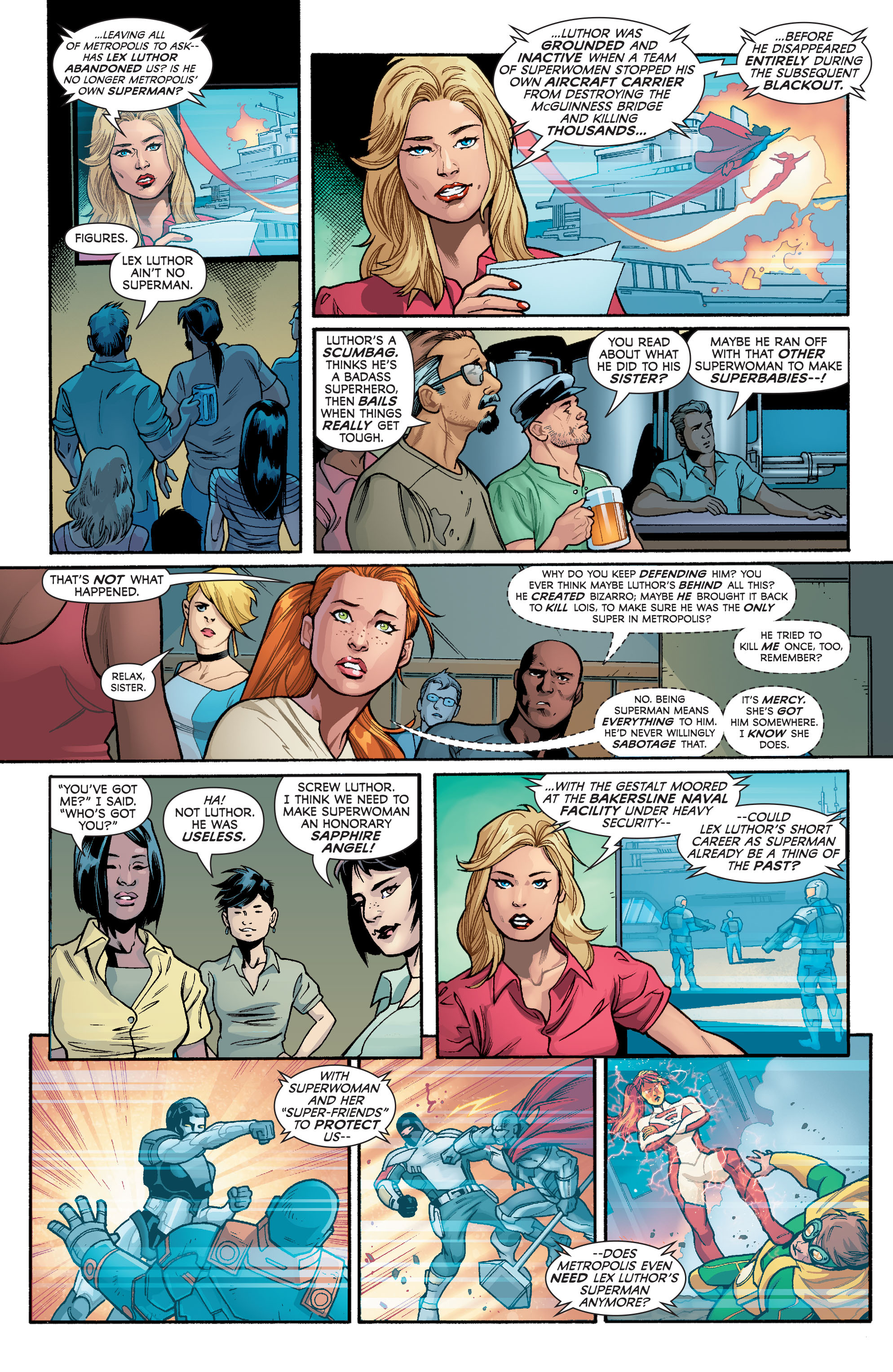 Read online Superwoman comic -  Issue #4 - 9