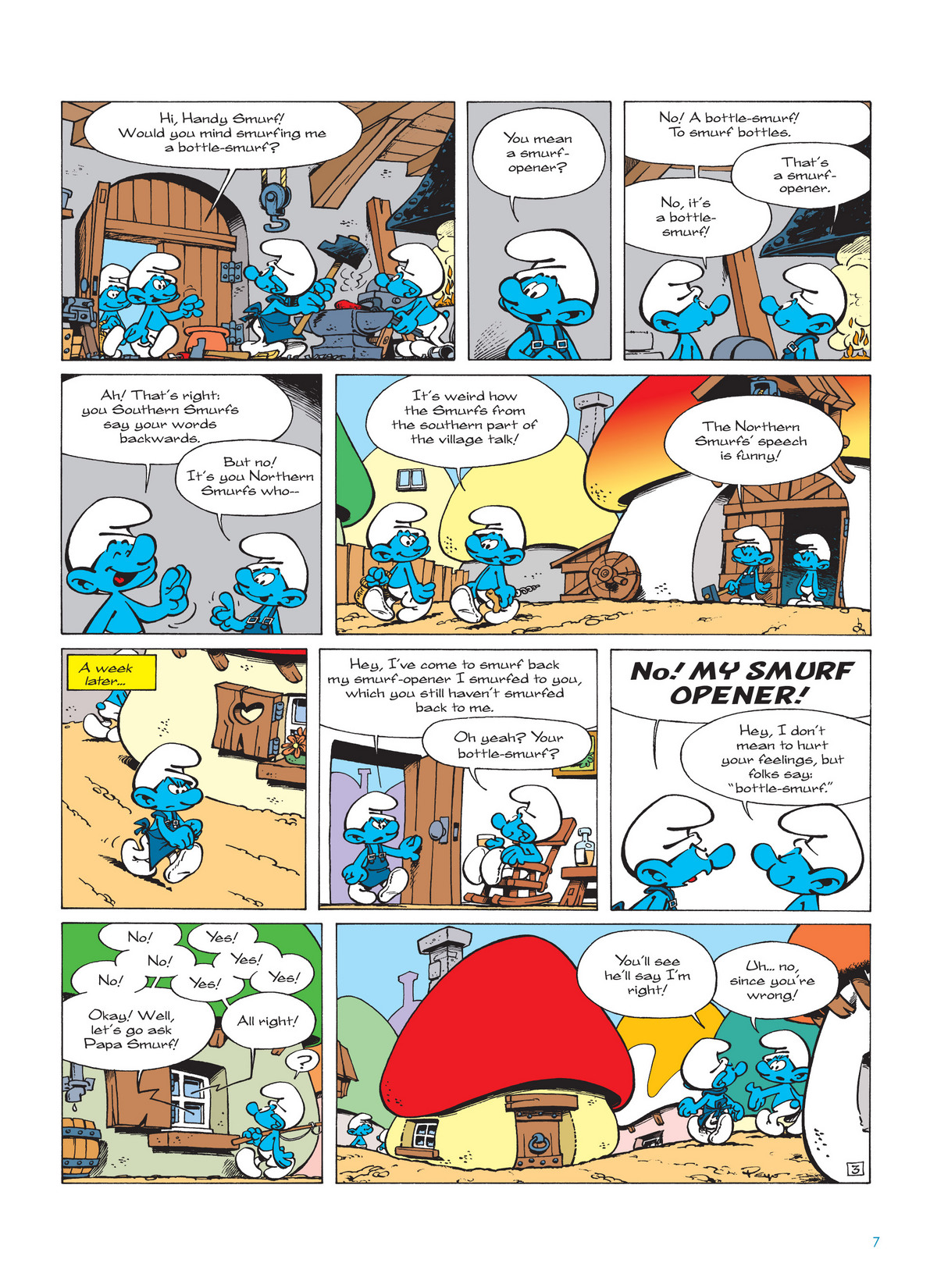 Read online The Smurfs comic -  Issue #12 - 7