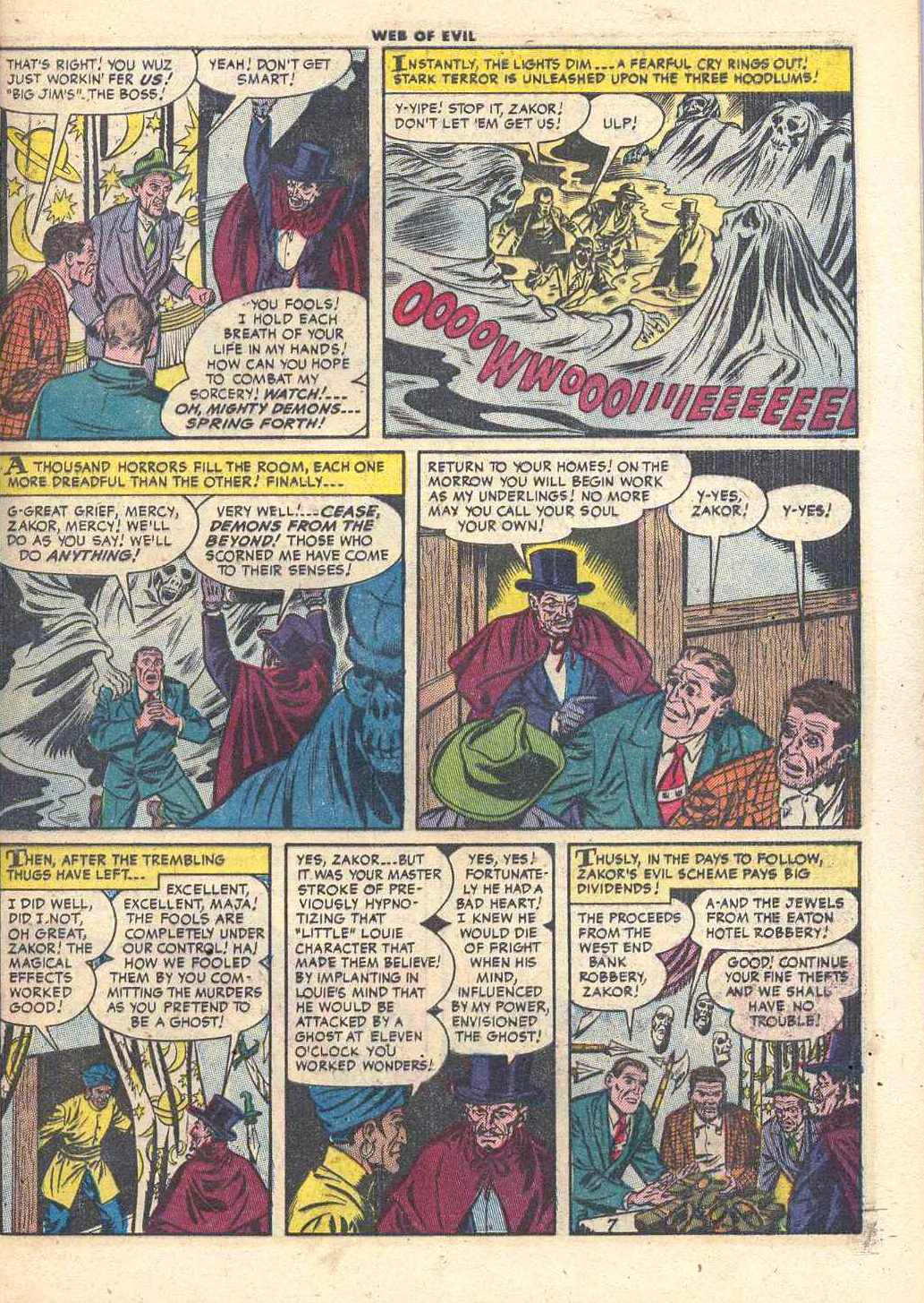 Read online Web of Evil comic -  Issue #16 - 9