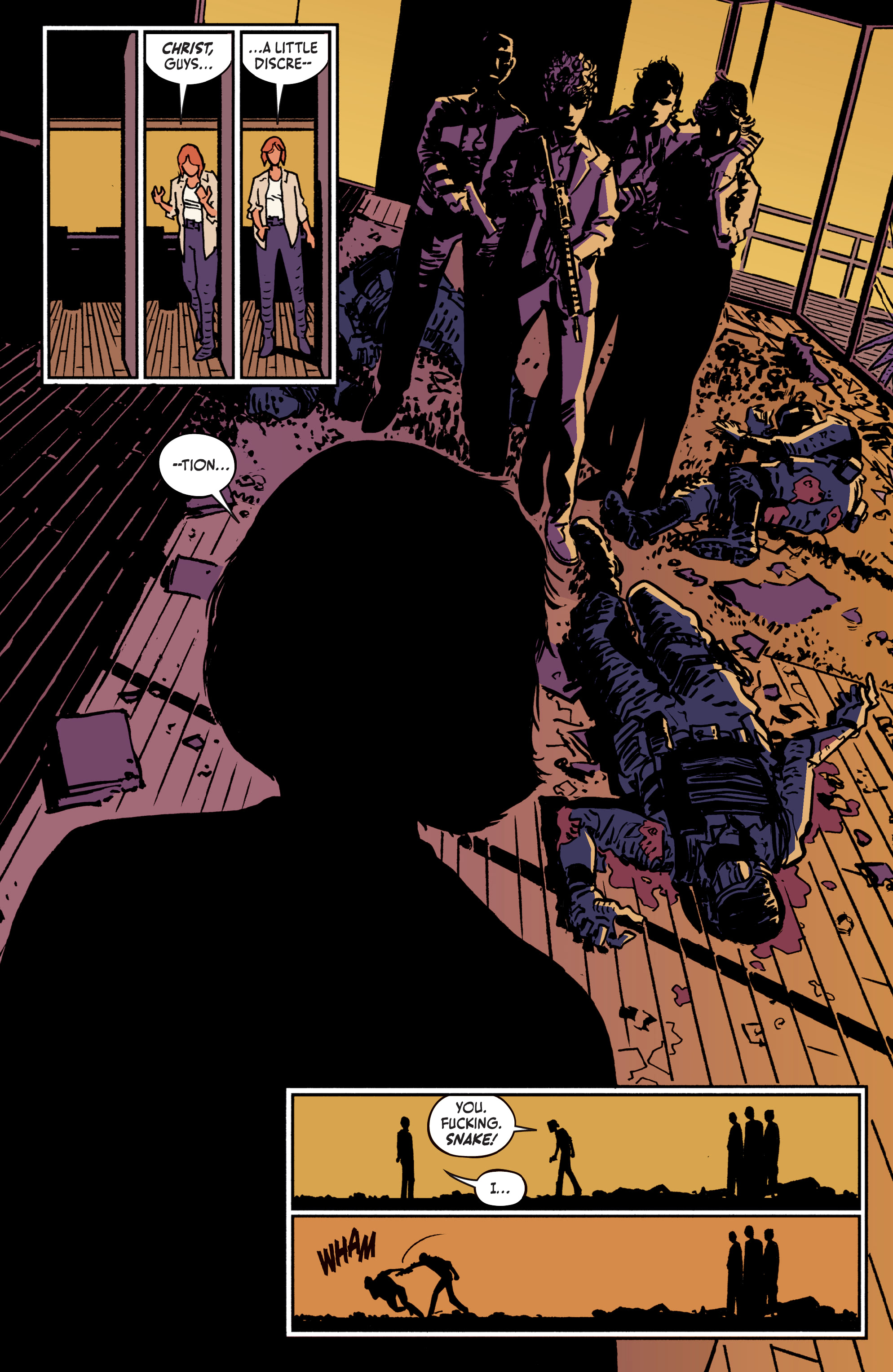 Read online Dark Spaces: Wildfire comic -  Issue #5 - 7