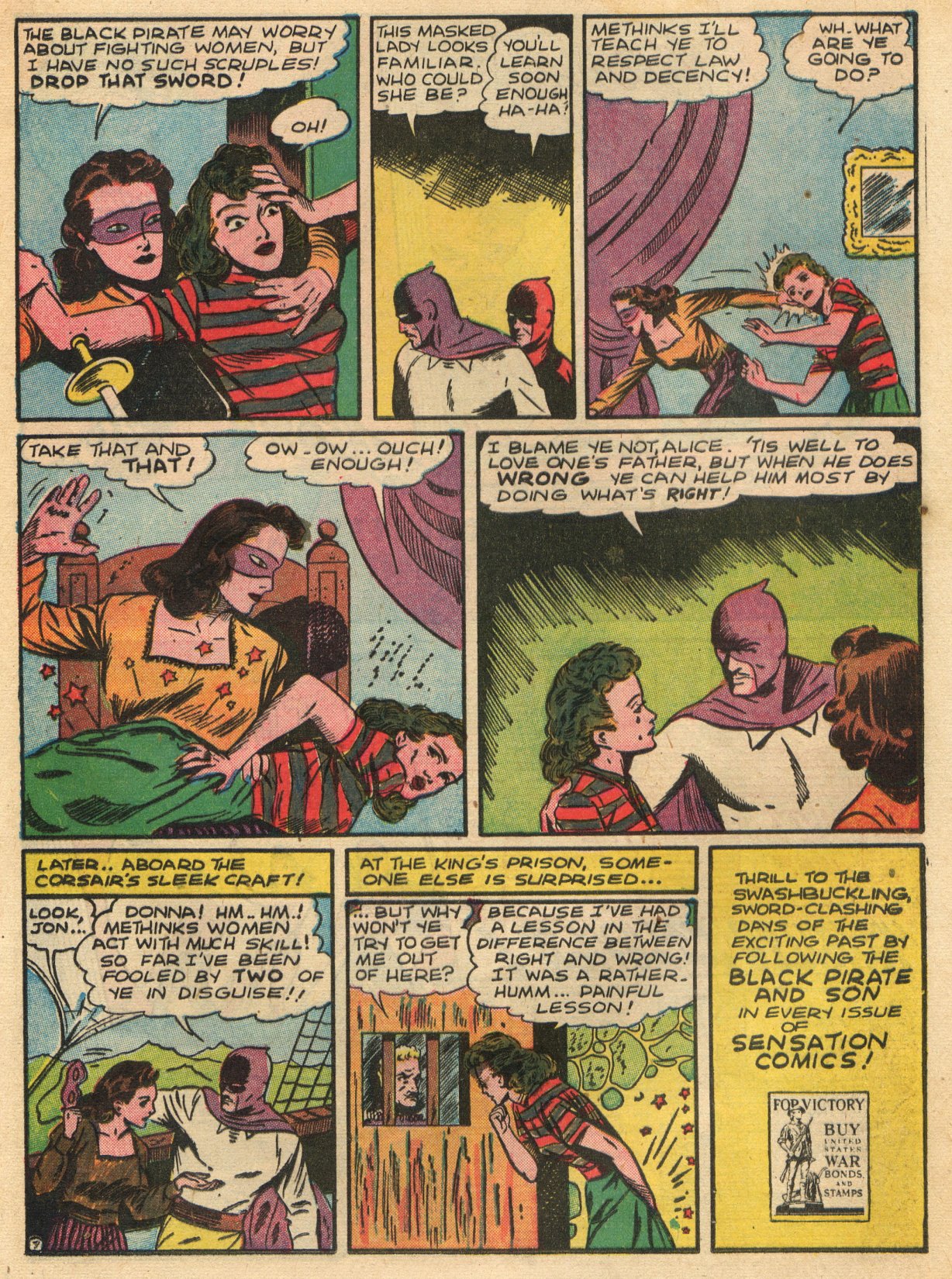 Read online Sensation (Mystery) Comics comic -  Issue #22 - 23