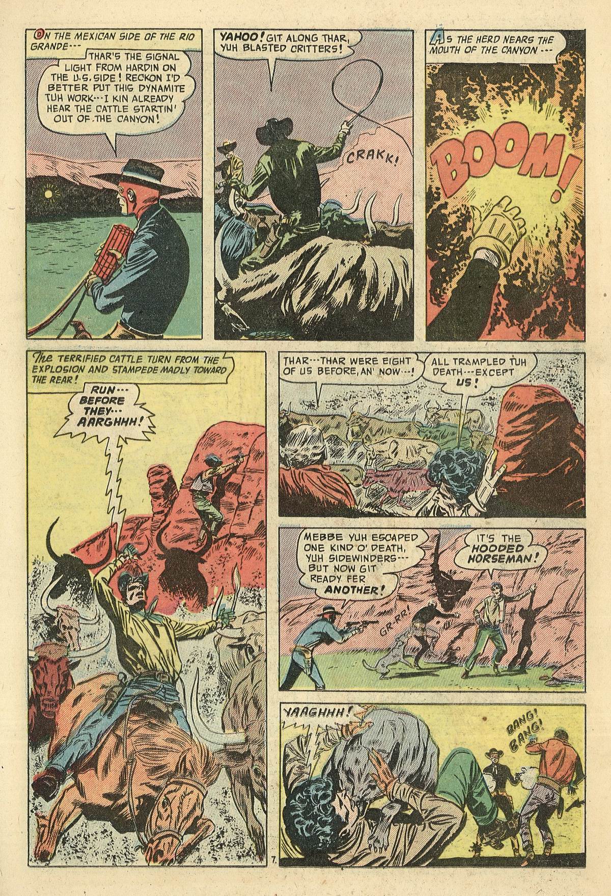 Read online Hooded Horseman comic -  Issue #27 - 23