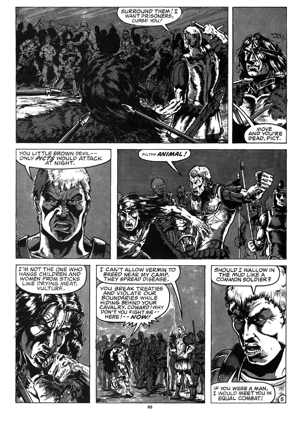 Read online The Savage Sword Of Conan comic -  Issue #164 - 57
