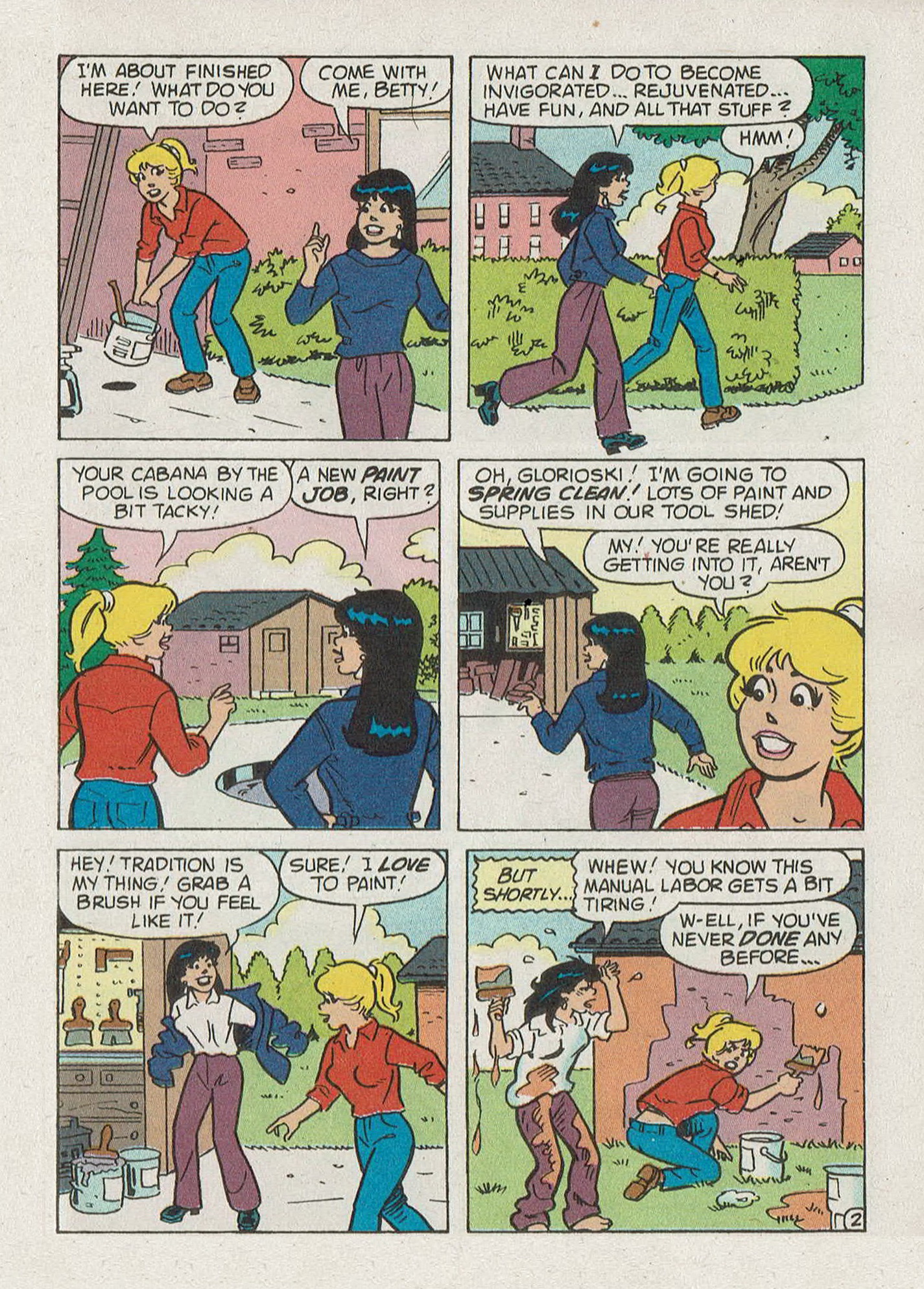 Read online Betty and Veronica Digest Magazine comic -  Issue #121 - 69