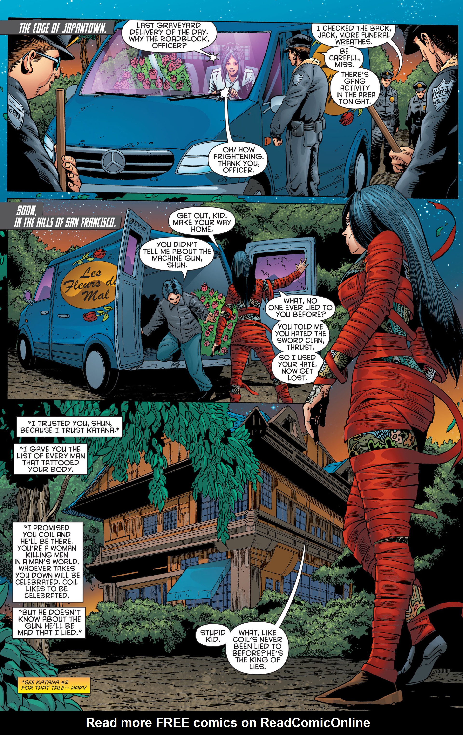 Read online Katana comic -  Issue #10 - 10