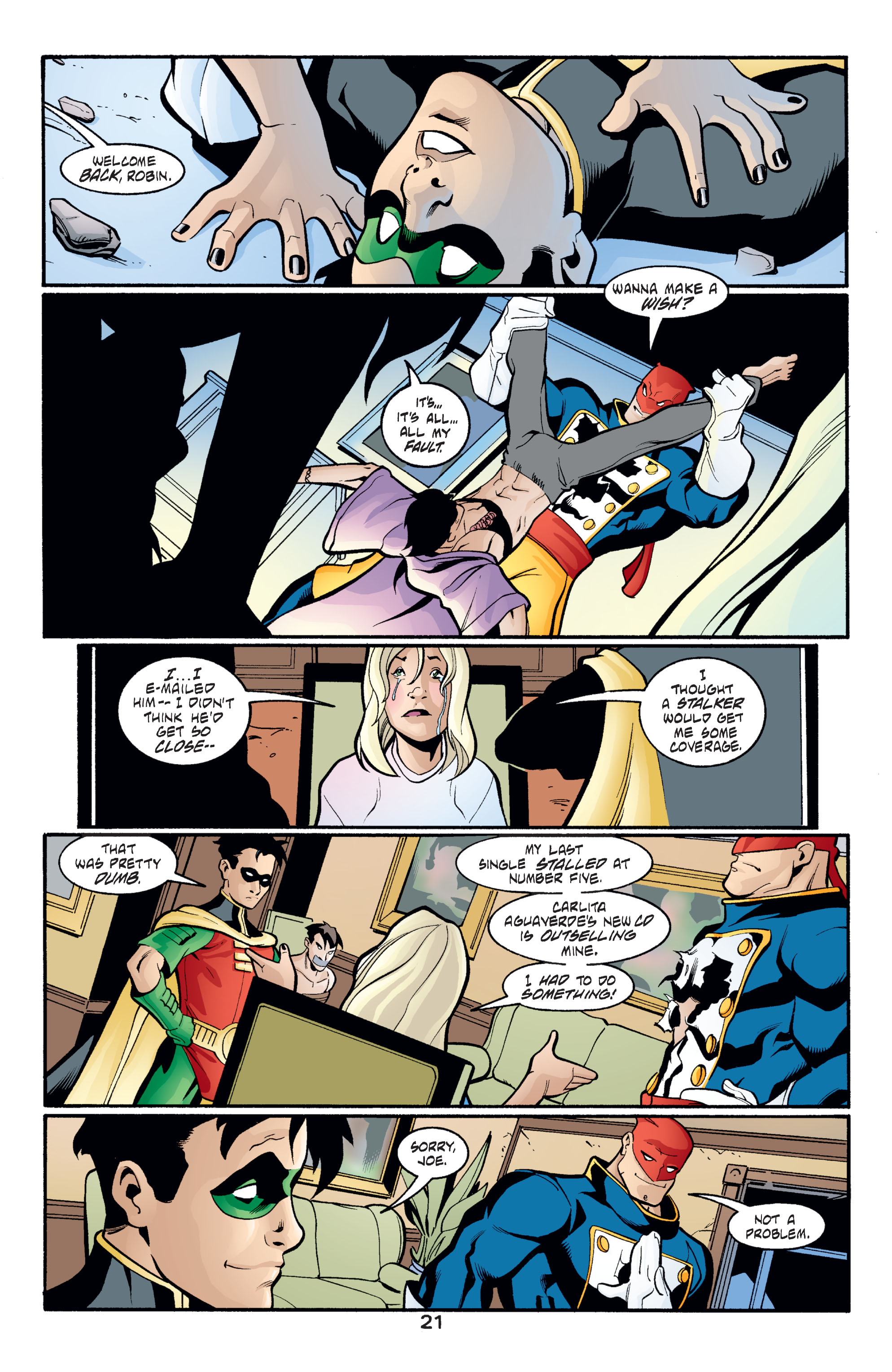 Read online Robin (1993) comic -  Issue #97 - 22