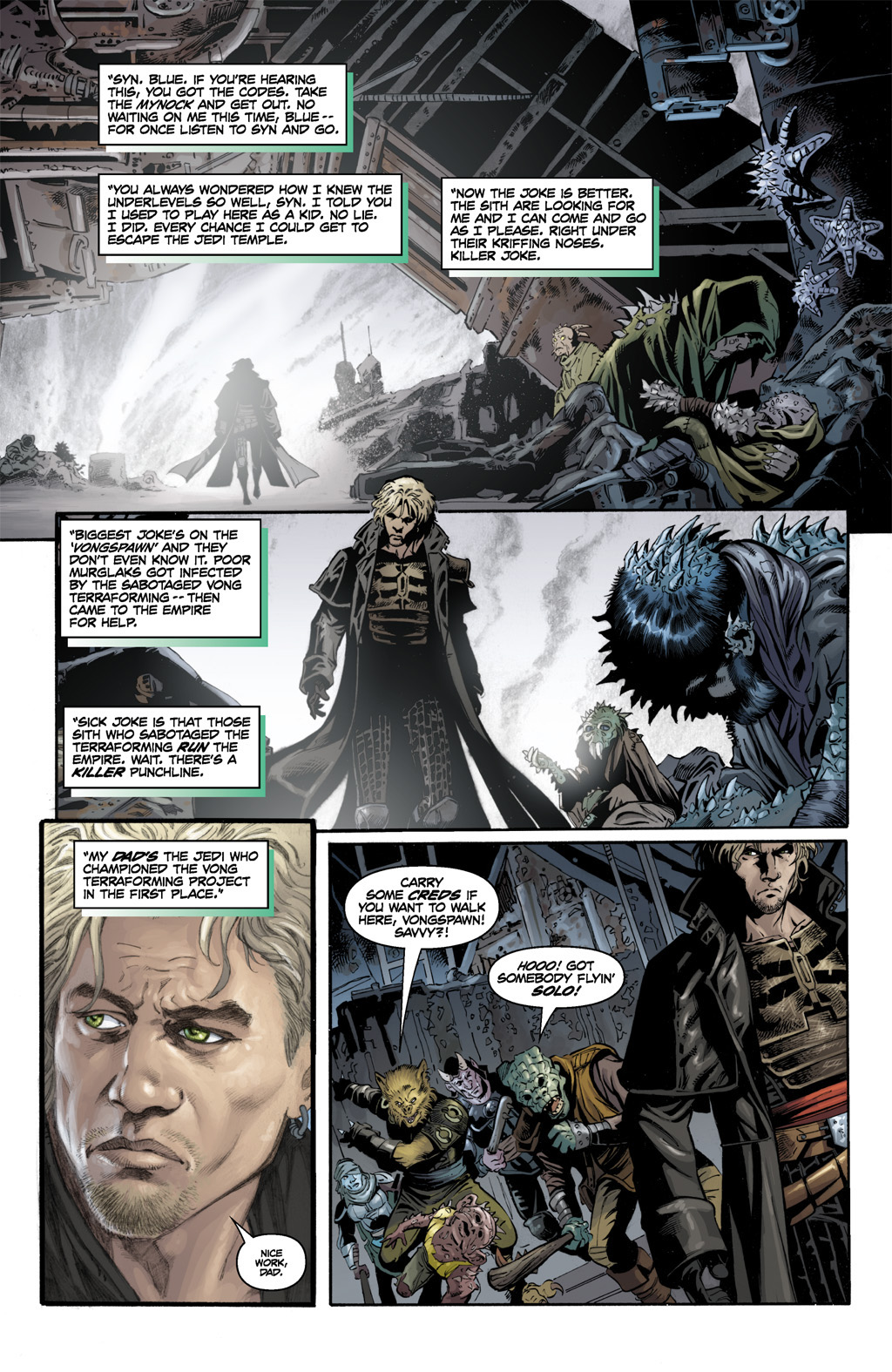 Read online Star Wars: Legacy (2006) comic -  Issue #14 - 7