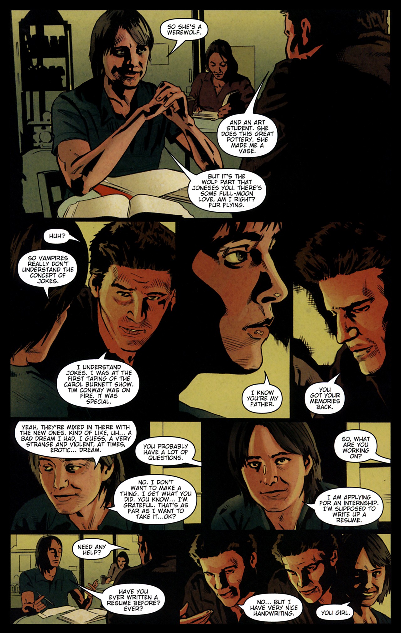 Read online Angel: Not Fade Away comic -  Issue #1 - 22