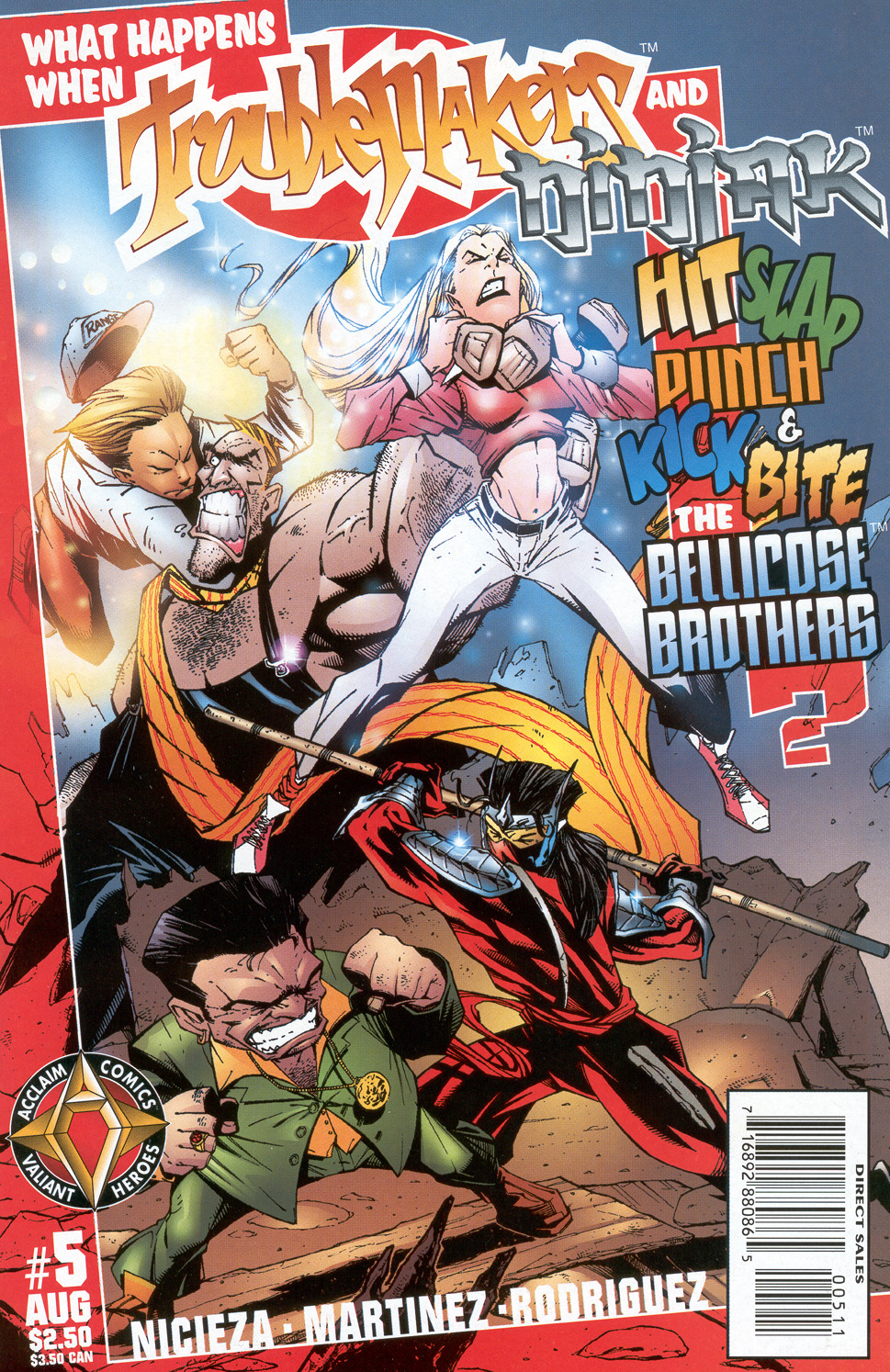 Read online Troublemakers comic -  Issue #5 - 1