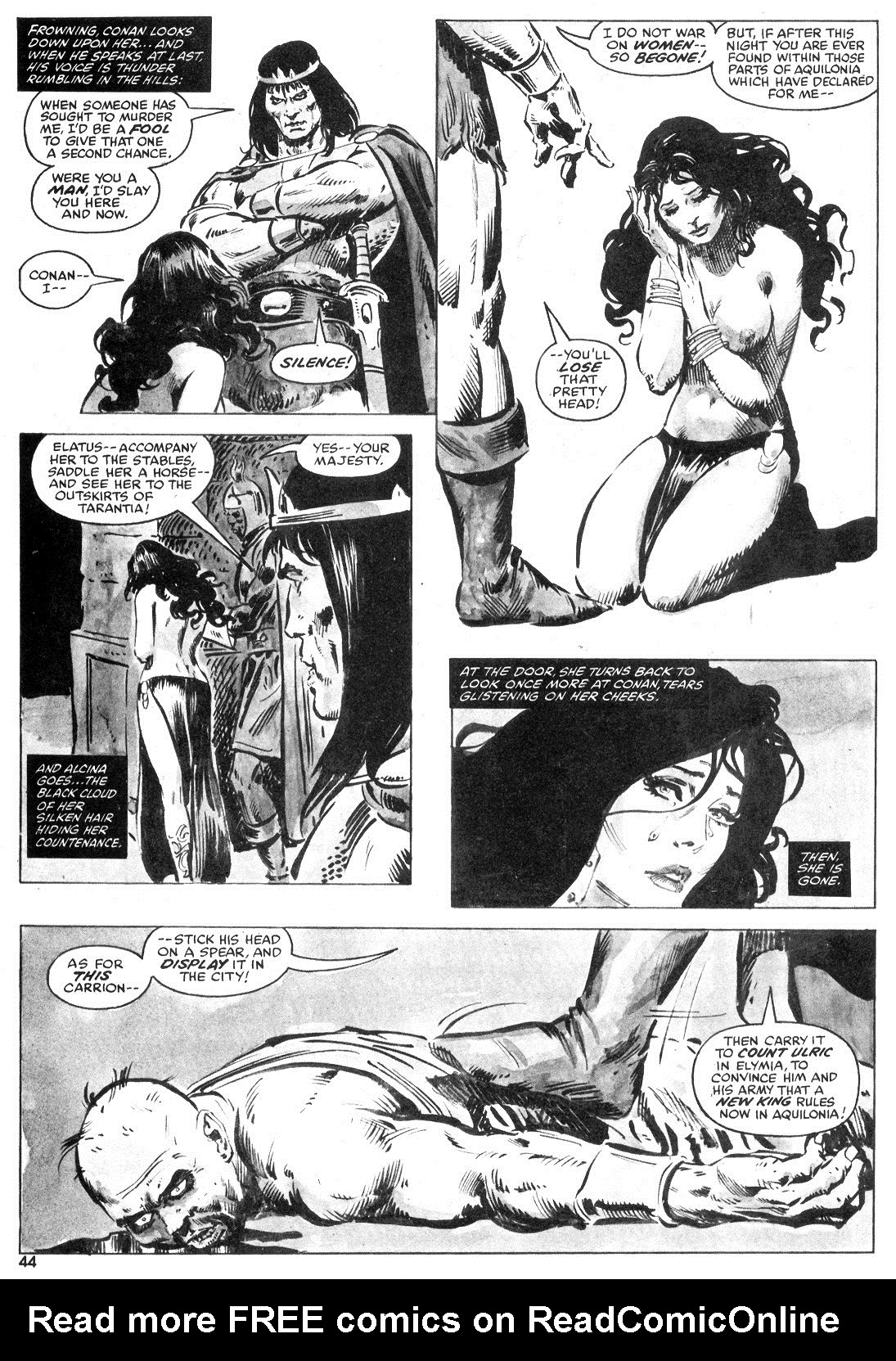 Read online The Savage Sword Of Conan comic -  Issue #52 - 44