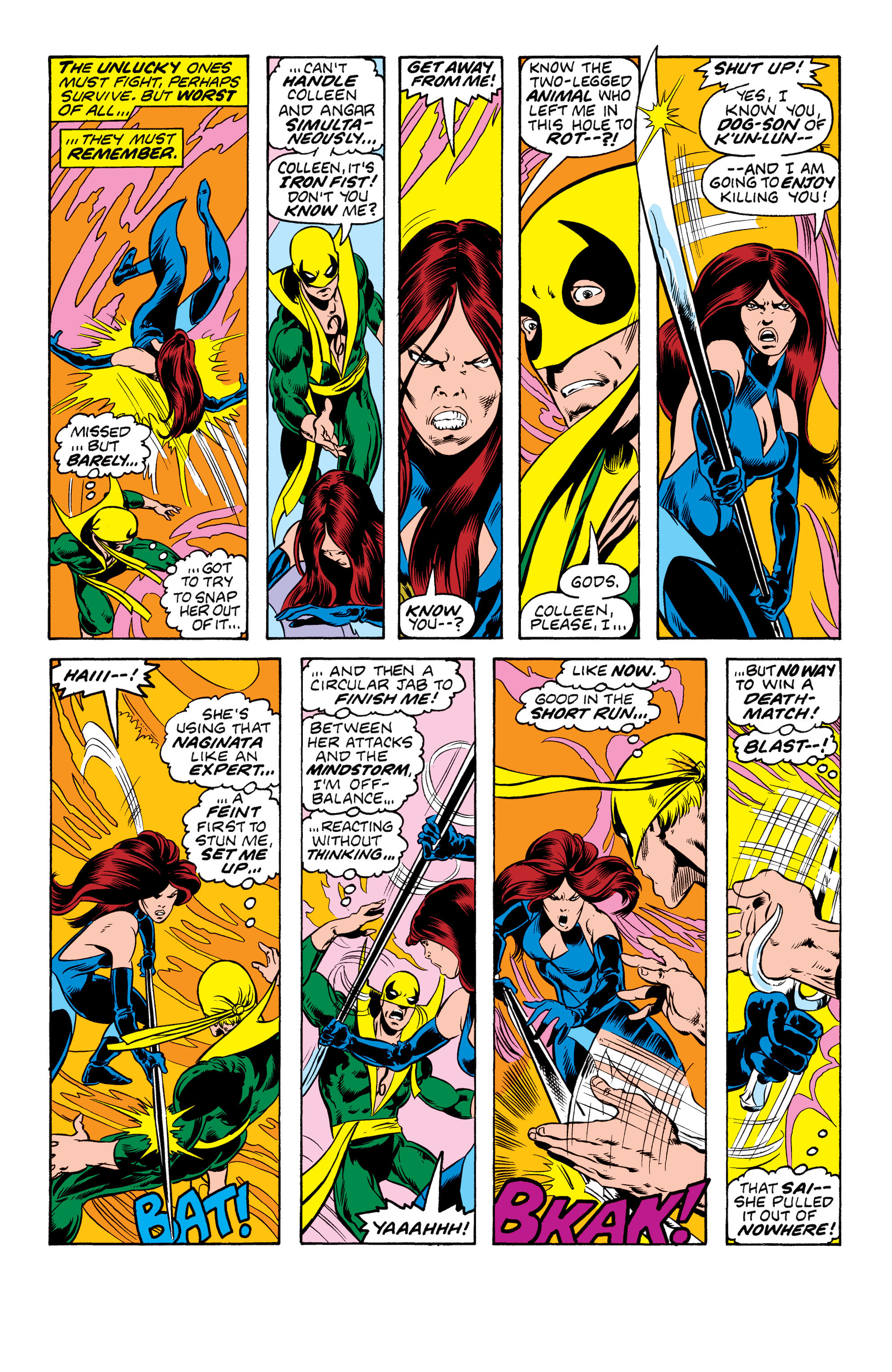 Read online Iron Fist (1975) comic -  Issue #6 - 12