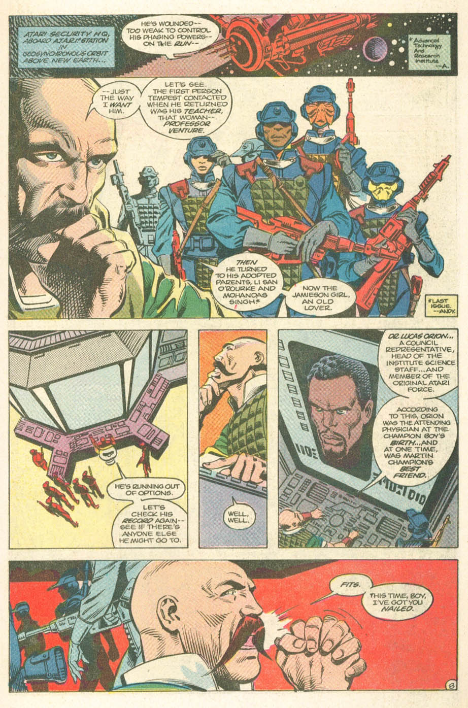 Read online Atari Force (1984) comic -  Issue #10 - 10