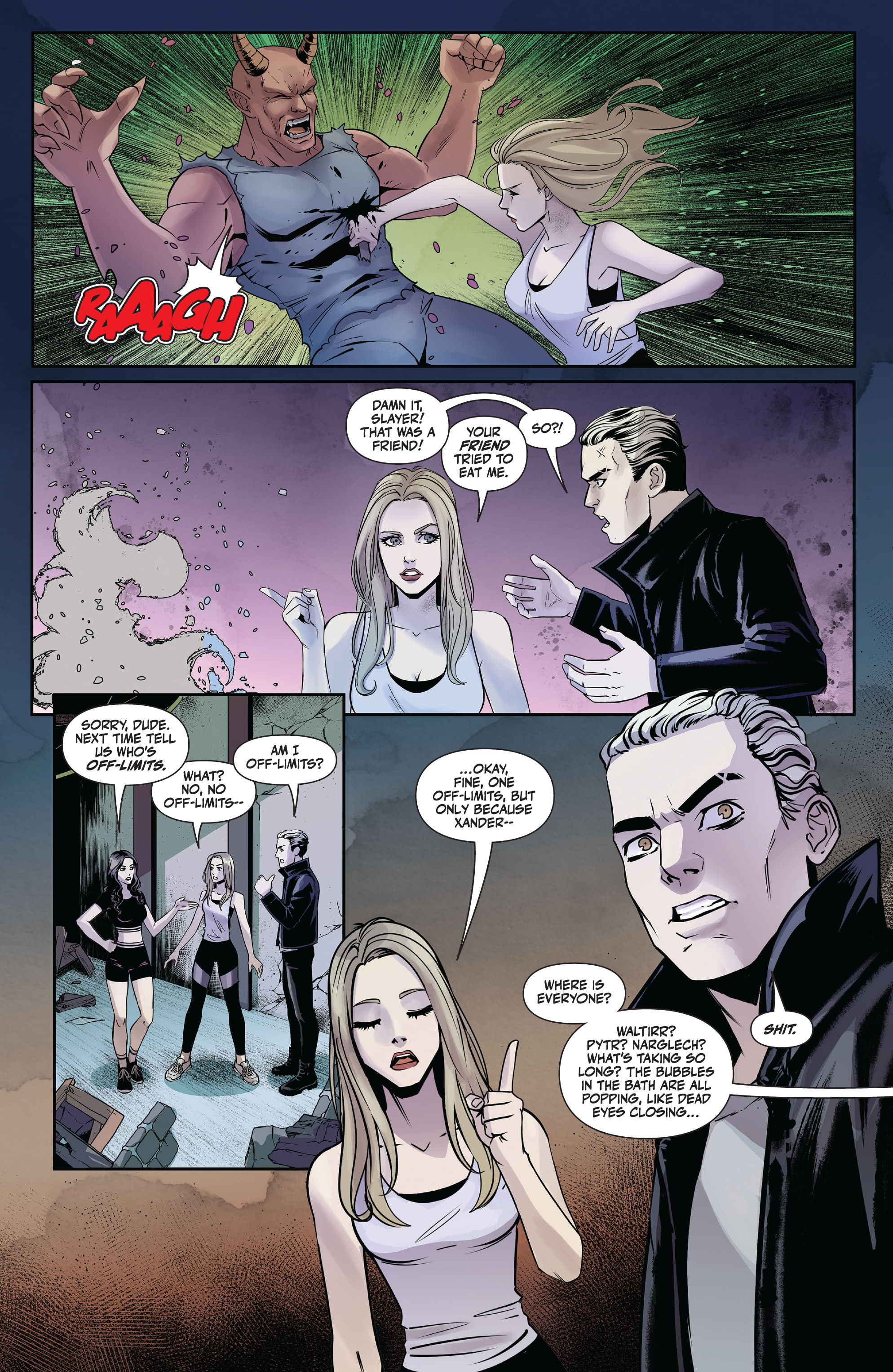 Read online The Vampire Slayer comic -  Issue #14 - 6
