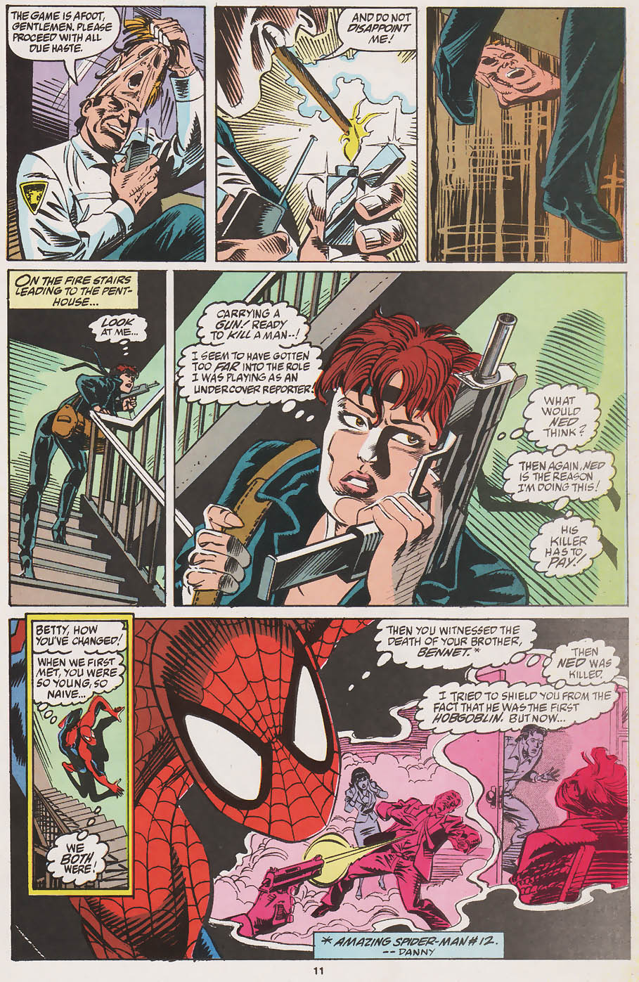 Read online Web of Spider-Man (1985) comic -  Issue #92 - 10