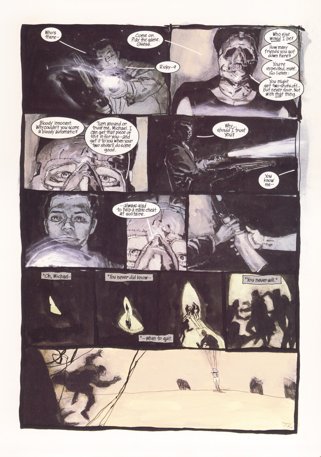 Read online Tell Me, Dark comic -  Issue # TPB - 74