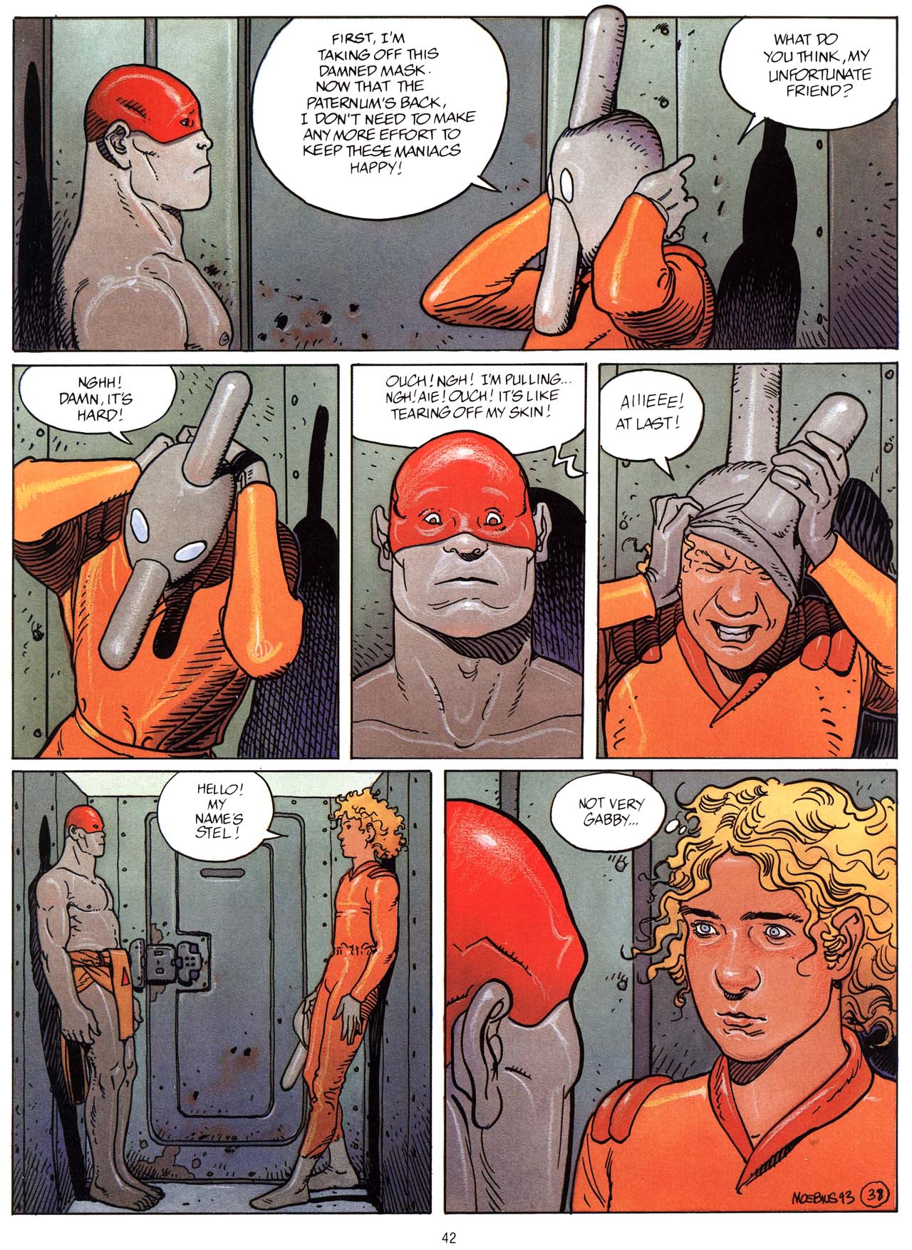 Read online Epic Graphic Novel: Moebius comic -  Issue # TPB 9 - 44