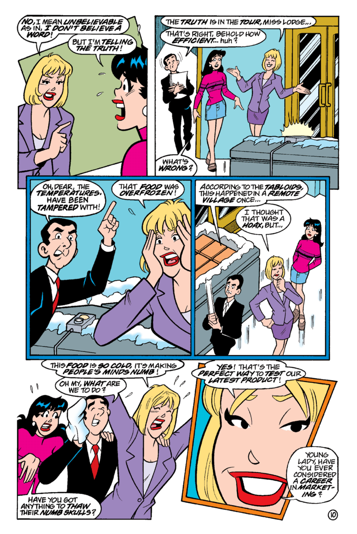 Read online Archie's Weird Mysteries comic -  Issue #18 - 12