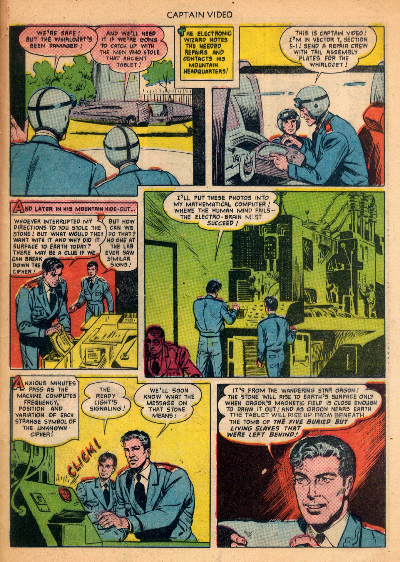 Read online Captain Video comic -  Issue #4 - 37