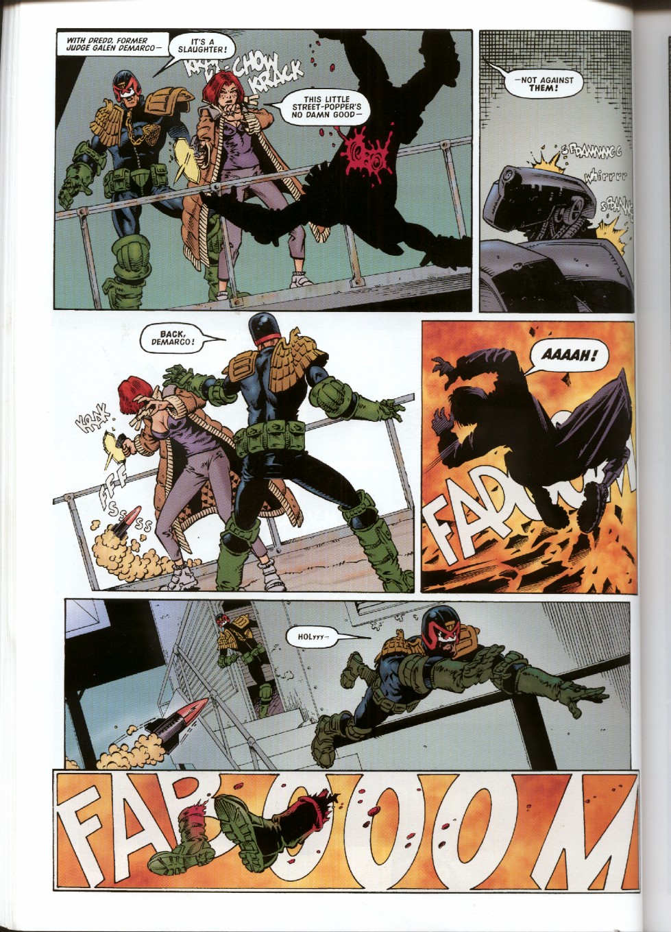 Read online Judge Dredd [Collections - Hamlyn | Mandarin] comic -  Issue # TPB Doomsday For Mega-City One - 54