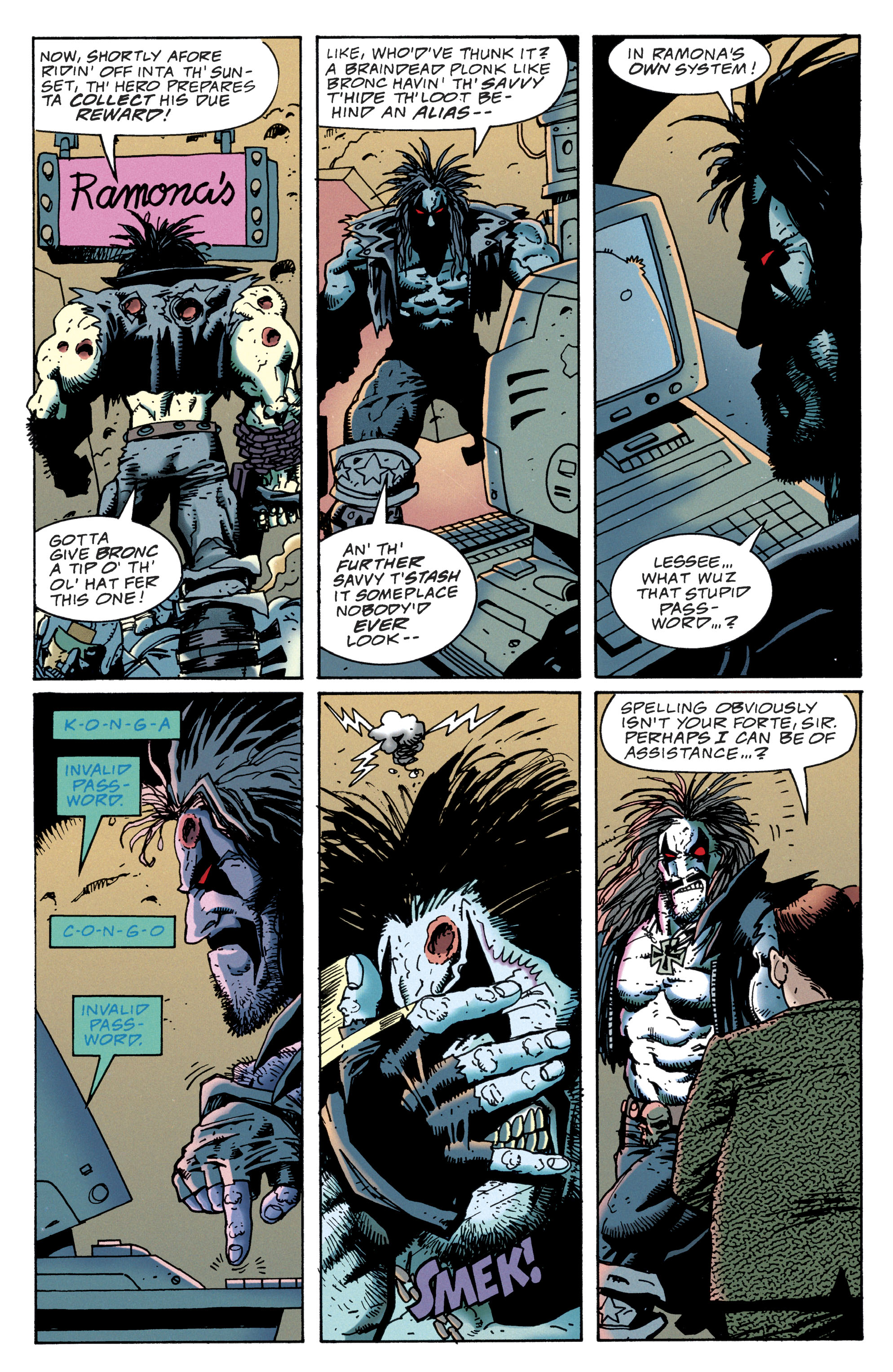 Read online Lobo by Keith Giffen & Alan Grant comic -  Issue # TPB 2 (Part 2) - 92