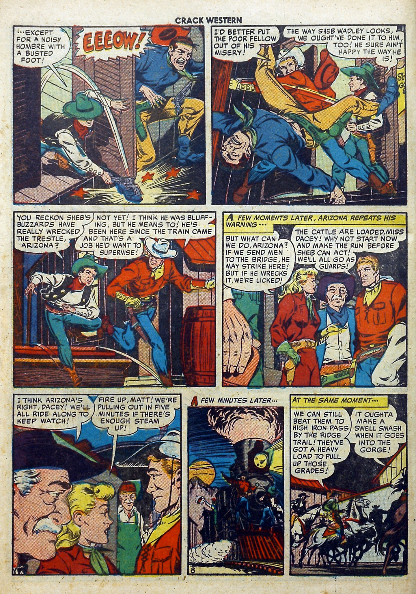Read online Crack Western comic -  Issue #71 - 10