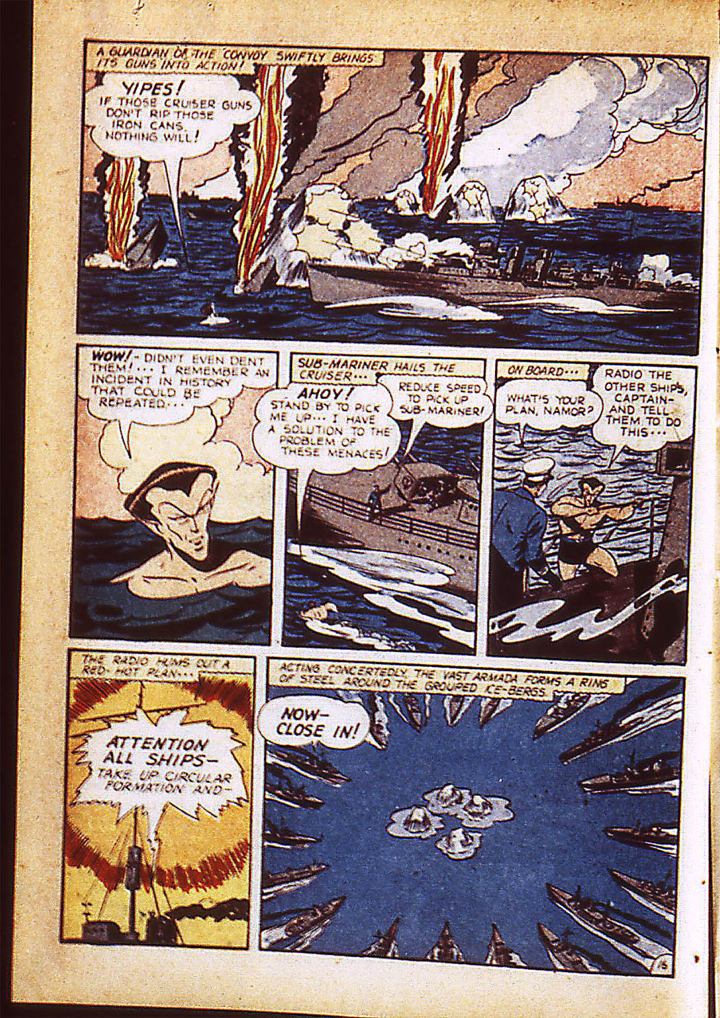 Read online Sub-Mariner Comics comic -  Issue #9 - 19