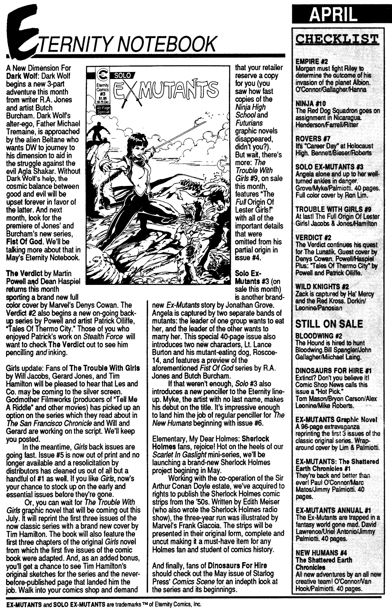 Read online Ex-Mutants (1986) comic -  Issue # Annual 1 - 28