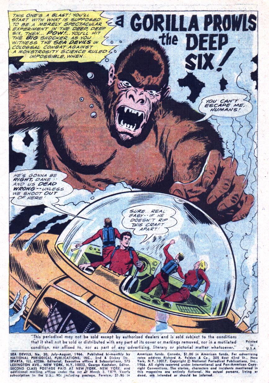 Read online Sea Devils comic -  Issue #30 - 4