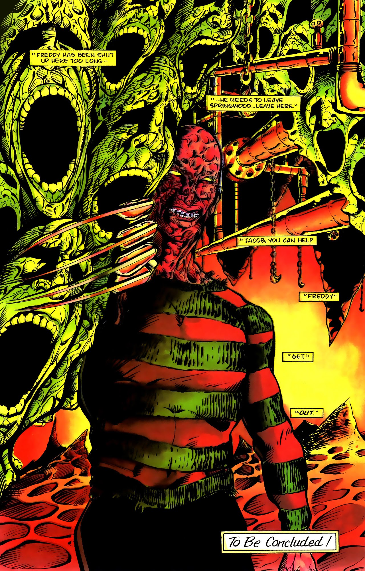 Read online Nightmares On Elm Street comic -  Issue #5 - 25