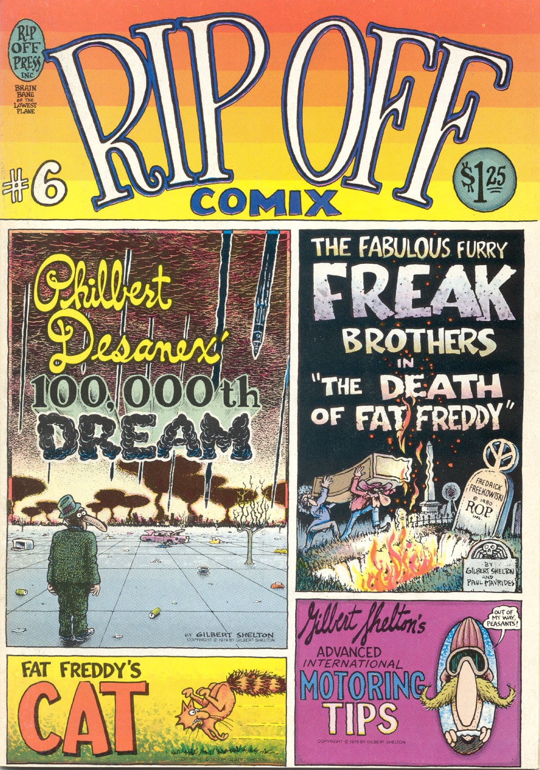 Read online Rip Off Comix comic -  Issue #6 - 1