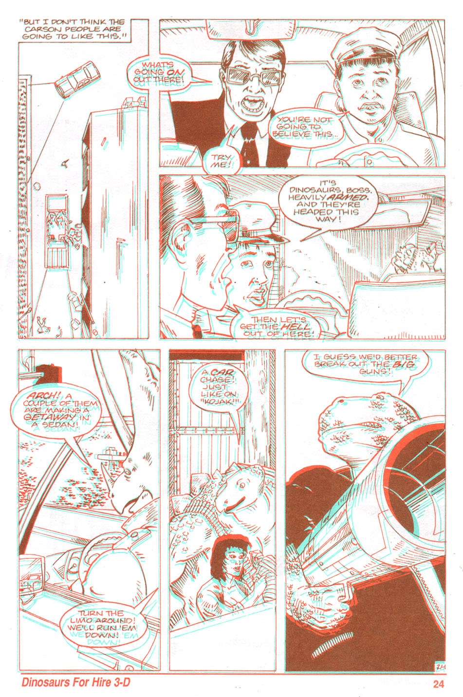 Read online Dinosaurs For Hire 3-D comic -  Issue # Full - 26