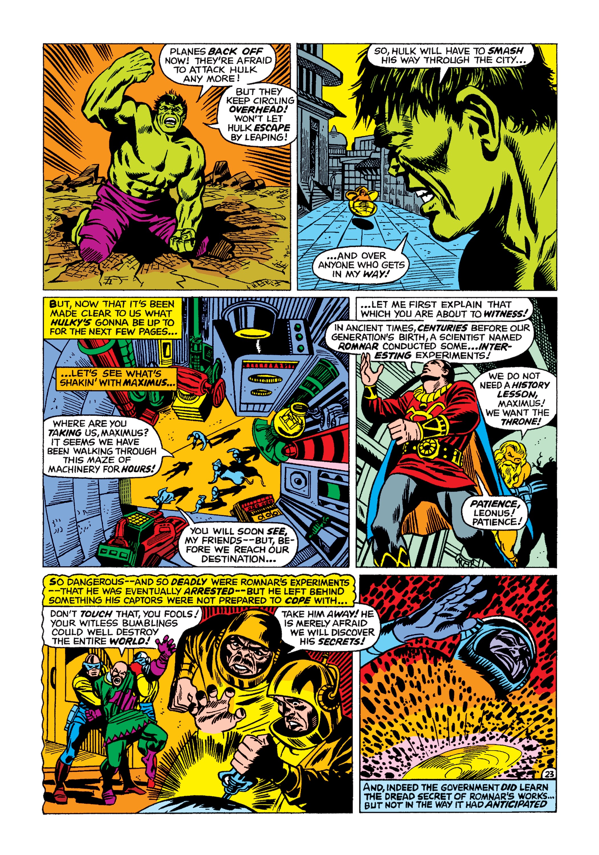 Read online Marvel Masterworks: The Incredible Hulk comic -  Issue # TPB 4 (Part 2) - 56