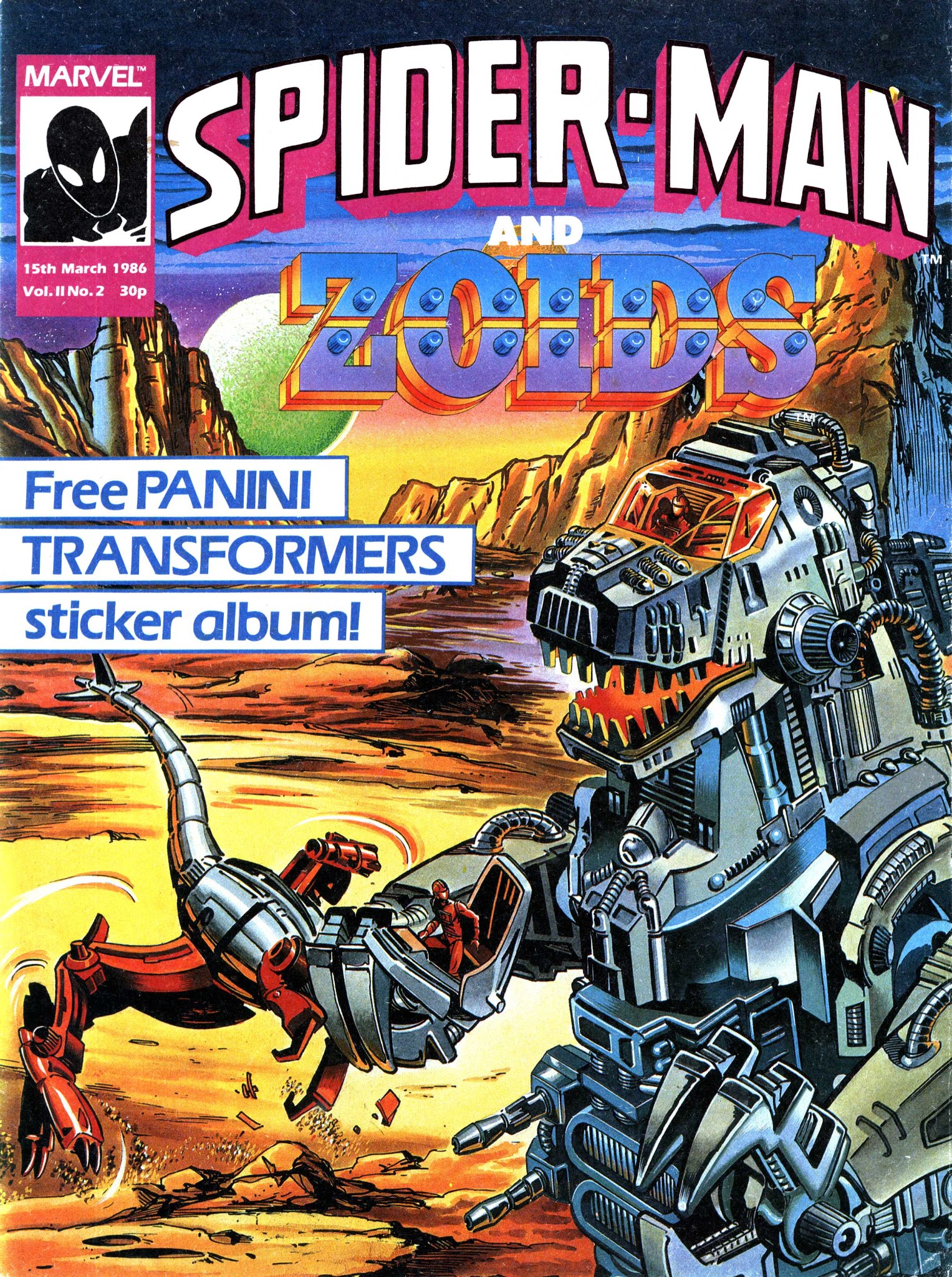 Read online Spider-Man and Zoids comic -  Issue #2 - 1