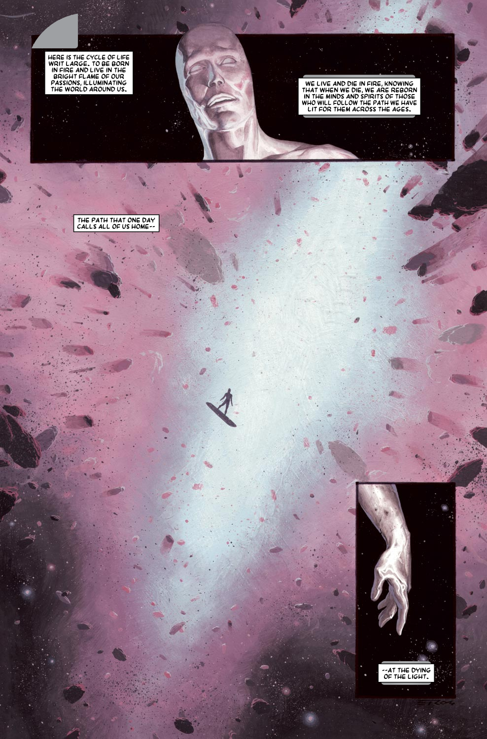 Read online Silver Surfer: Requiem comic -  Issue #1 - 4