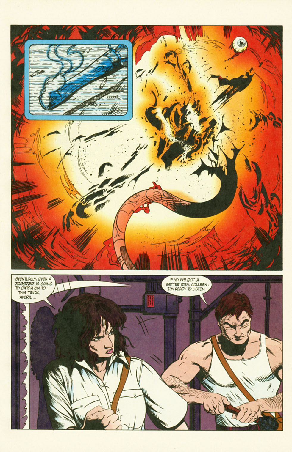 Read online Virus comic -  Issue #4 - 5
